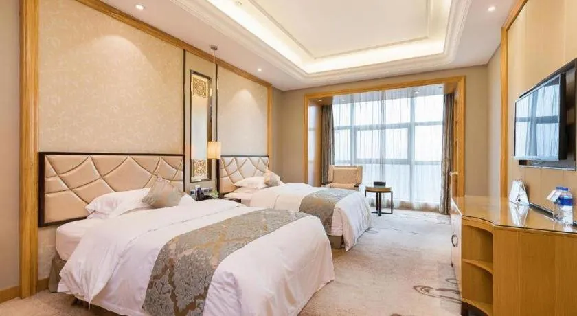 Bed in Empark Grand Hotel Fuzhou