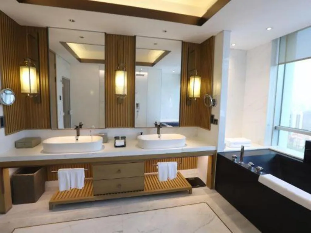 Bed in Empark Grand Hotel Fuzhou