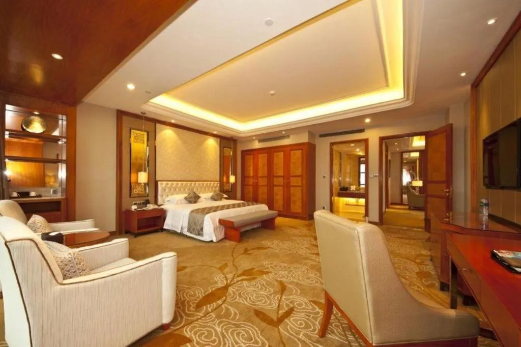 Bed in Empark Grand Hotel Fuzhou