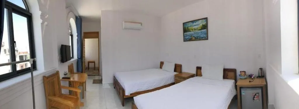 Bed in Bac Nam Hotel