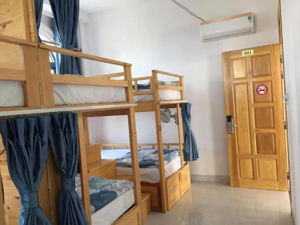 Bed in Bac Nam Hotel