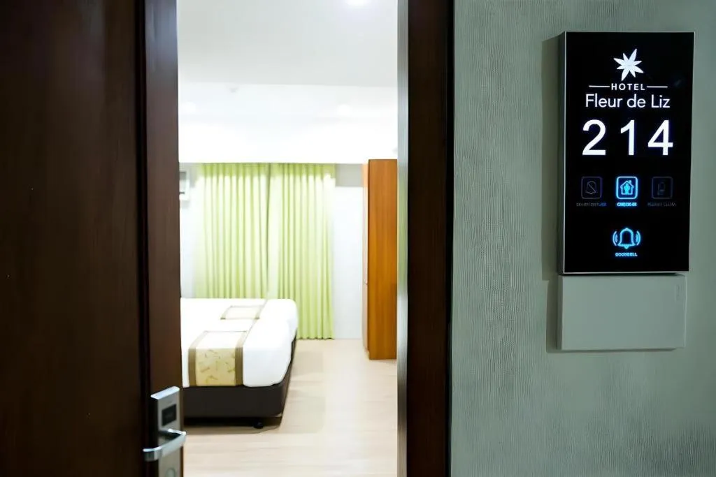 Bed in Hotel Fleur de Liz