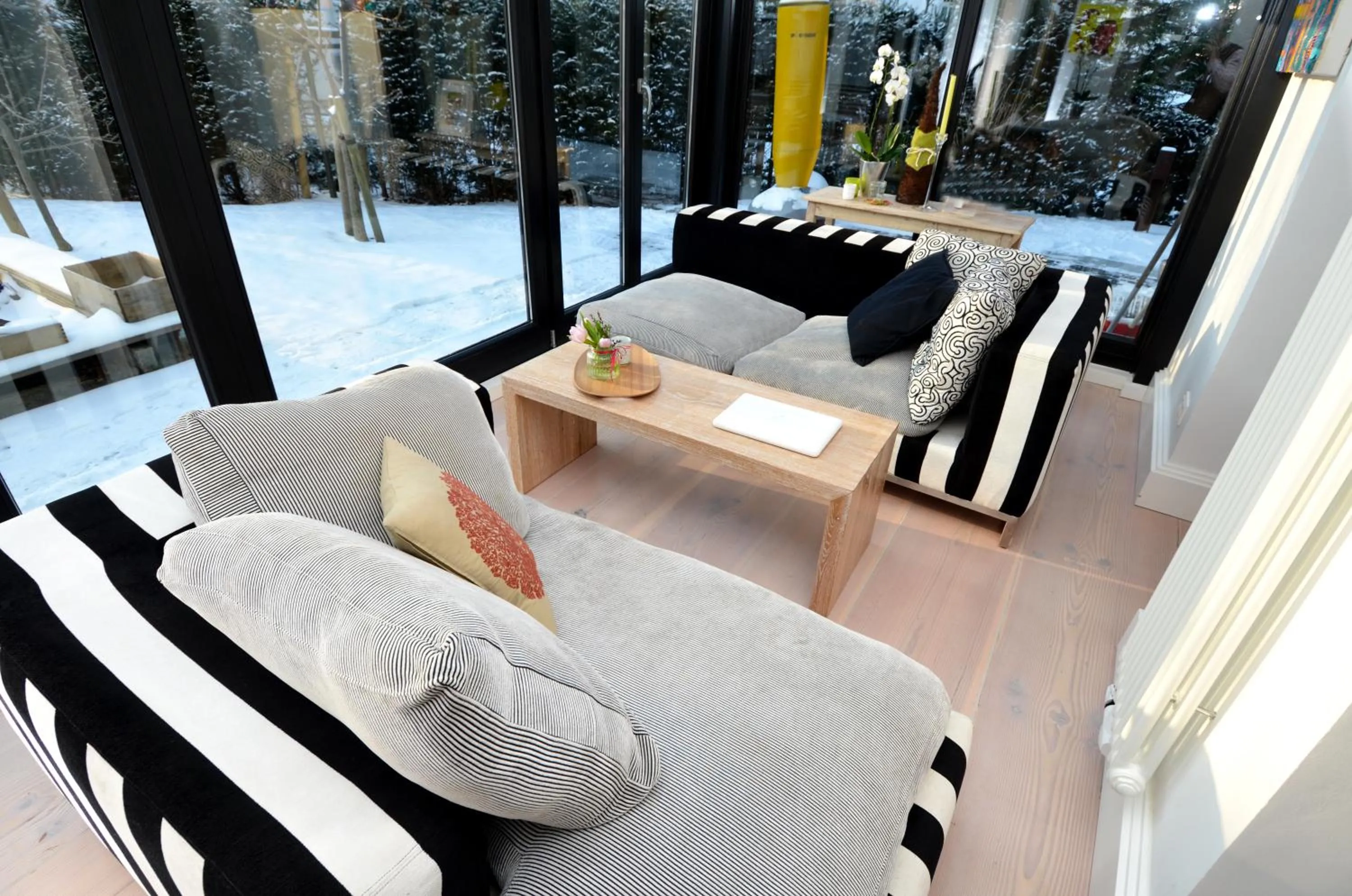 Living room in Villa Tusculum in Binz