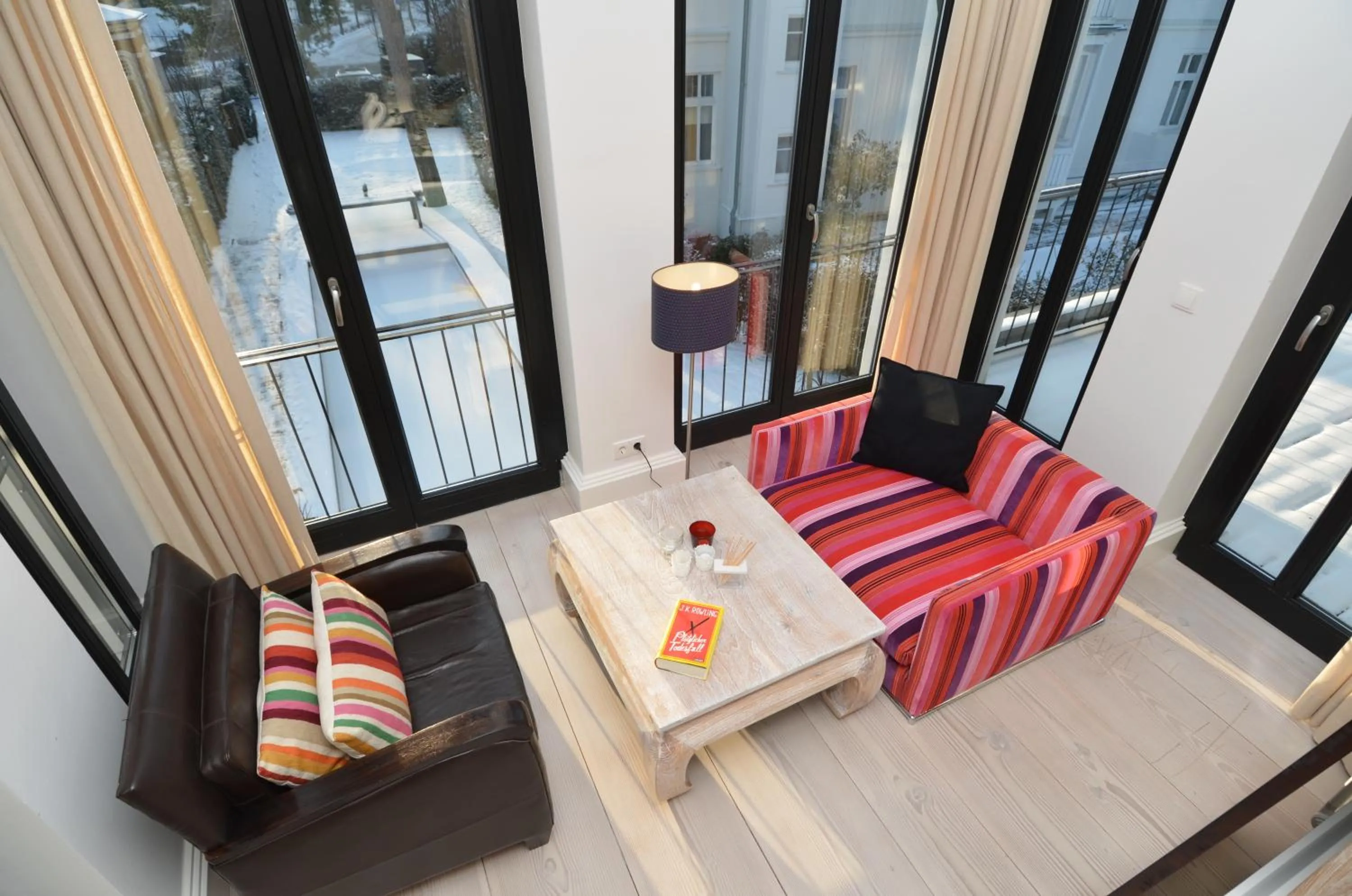 Living room in Villa Tusculum in Binz