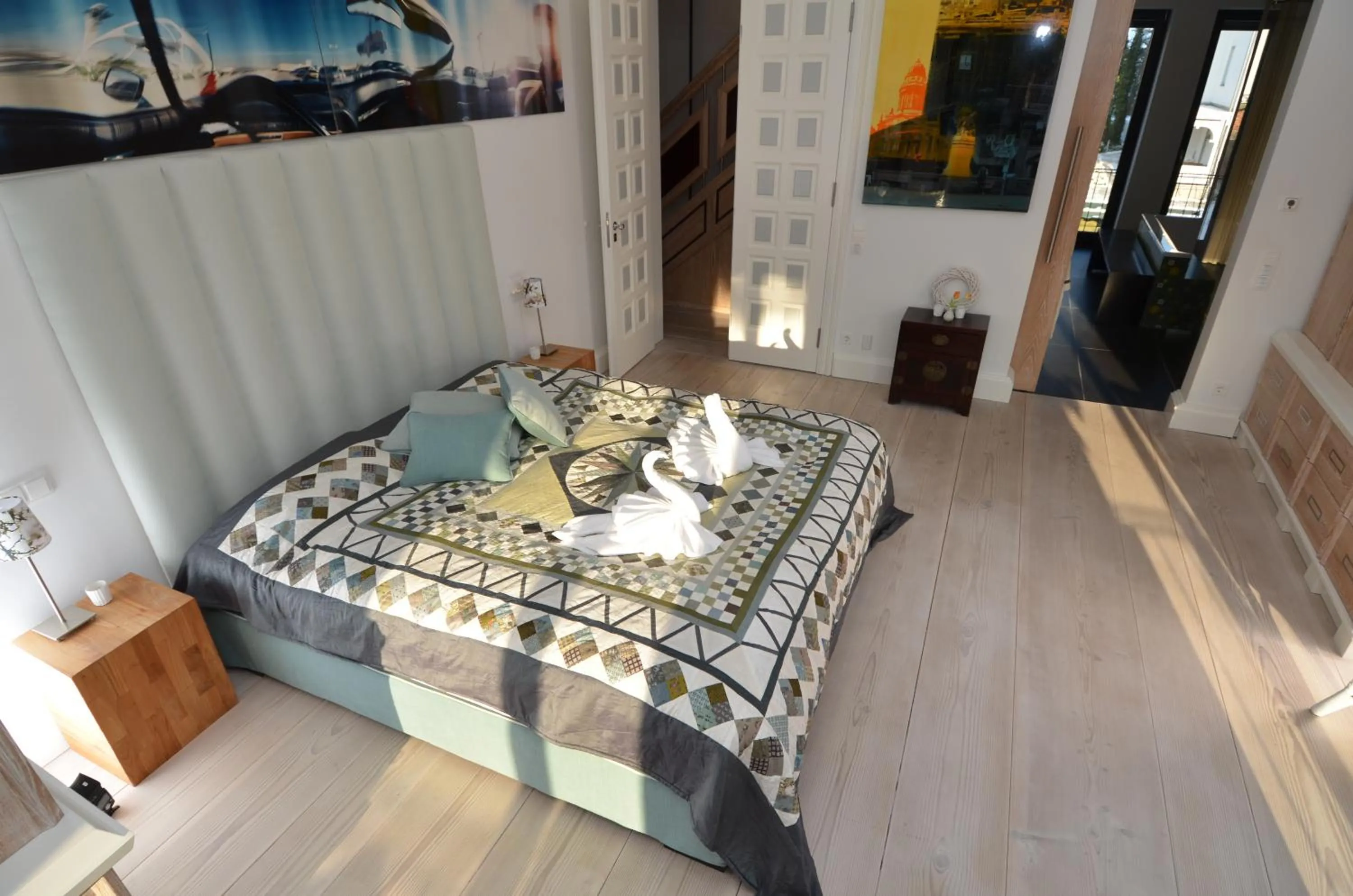 Photo of the whole room, Bed in Villa Tusculum in Binz