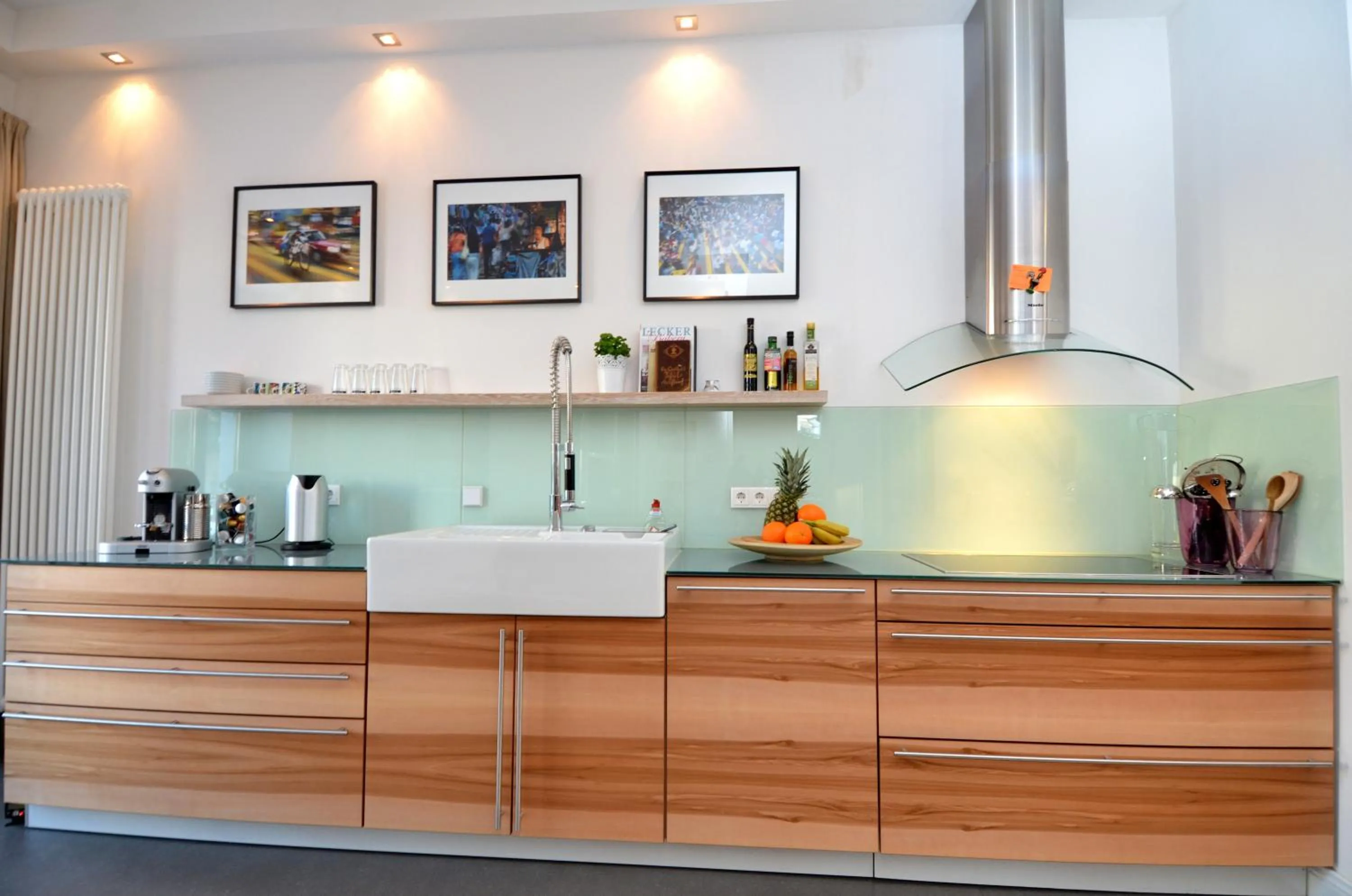 Kitchen or kitchenette in Villa Tusculum in Binz