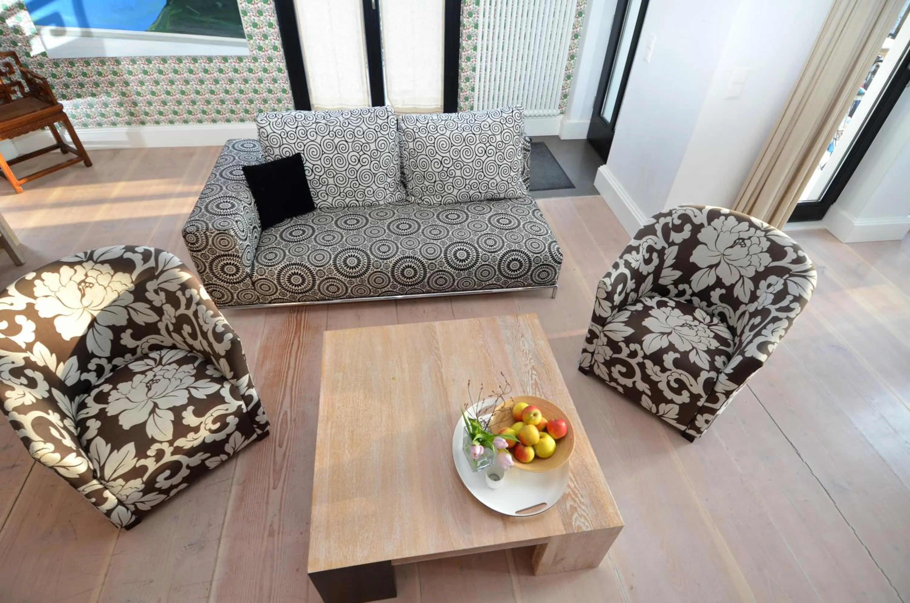 Living room in Villa Tusculum in Binz