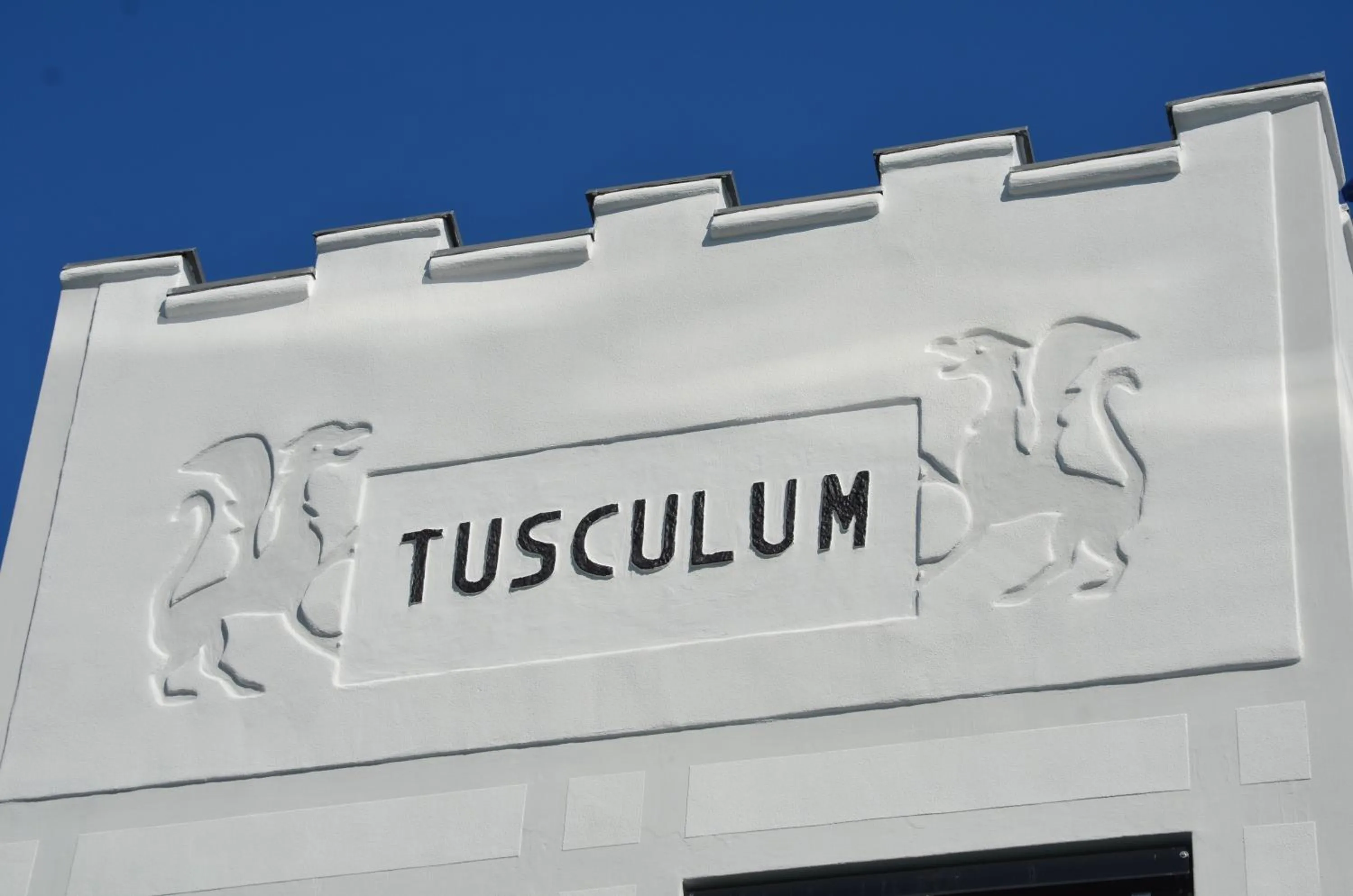 Property building in Villa Tusculum in Binz