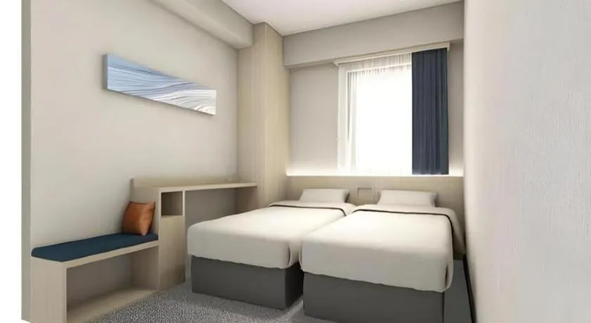 Bed in Hotel IL FIORE Kasai ANNEX