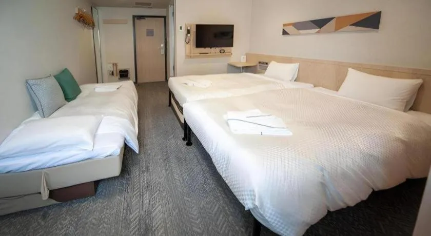 Bed in Hotel IL FIORE Kasai ANNEX