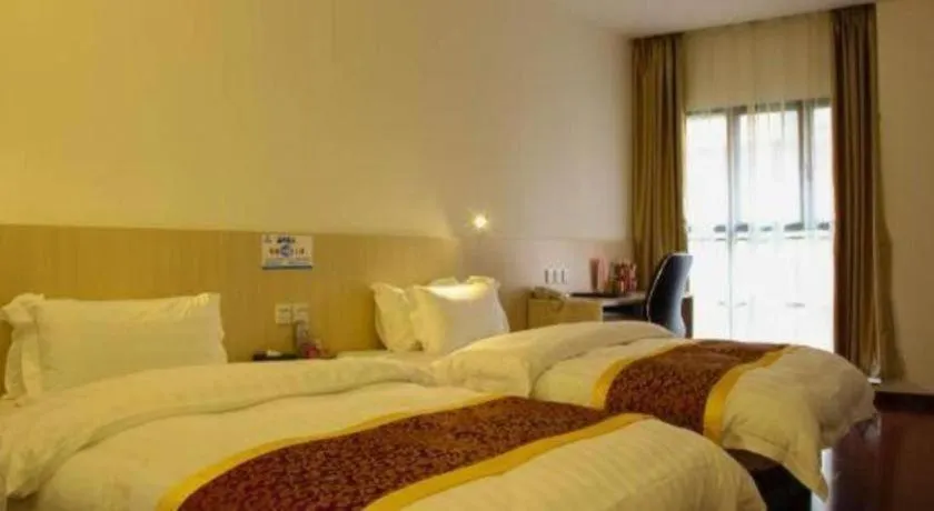 Bed in Guangzhou Hailian Hotel - Haizhu District Binjiang East Road Metro Station