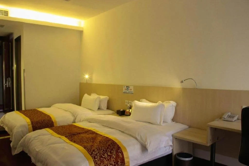 Bed in Guangzhou Hailian Hotel - Haizhu District Binjiang East Road Metro Station