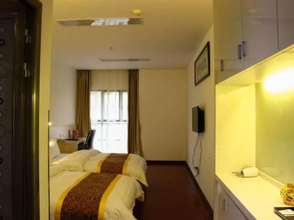 Bed in Guangzhou Hailian Hotel - Haizhu District Binjiang East Road Metro Station