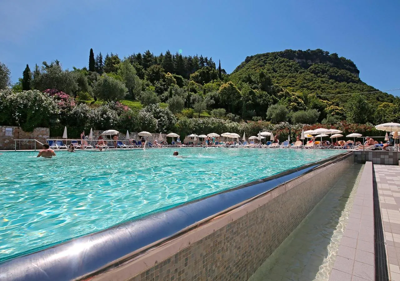 Swimming pool in Hotel La Perla - Bike Hotel