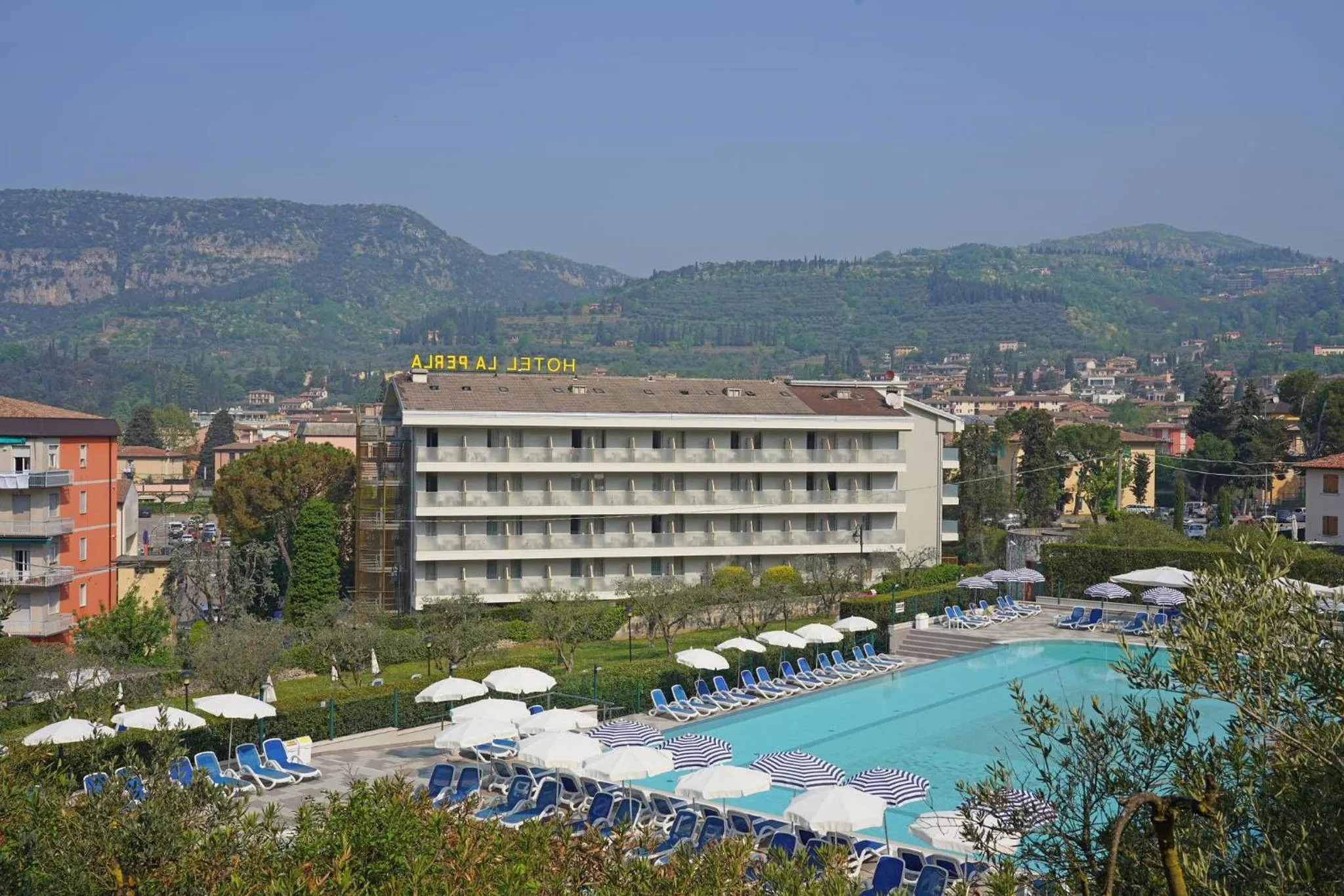 Bird's eye view in Hotel La Perla - Bike Hotel