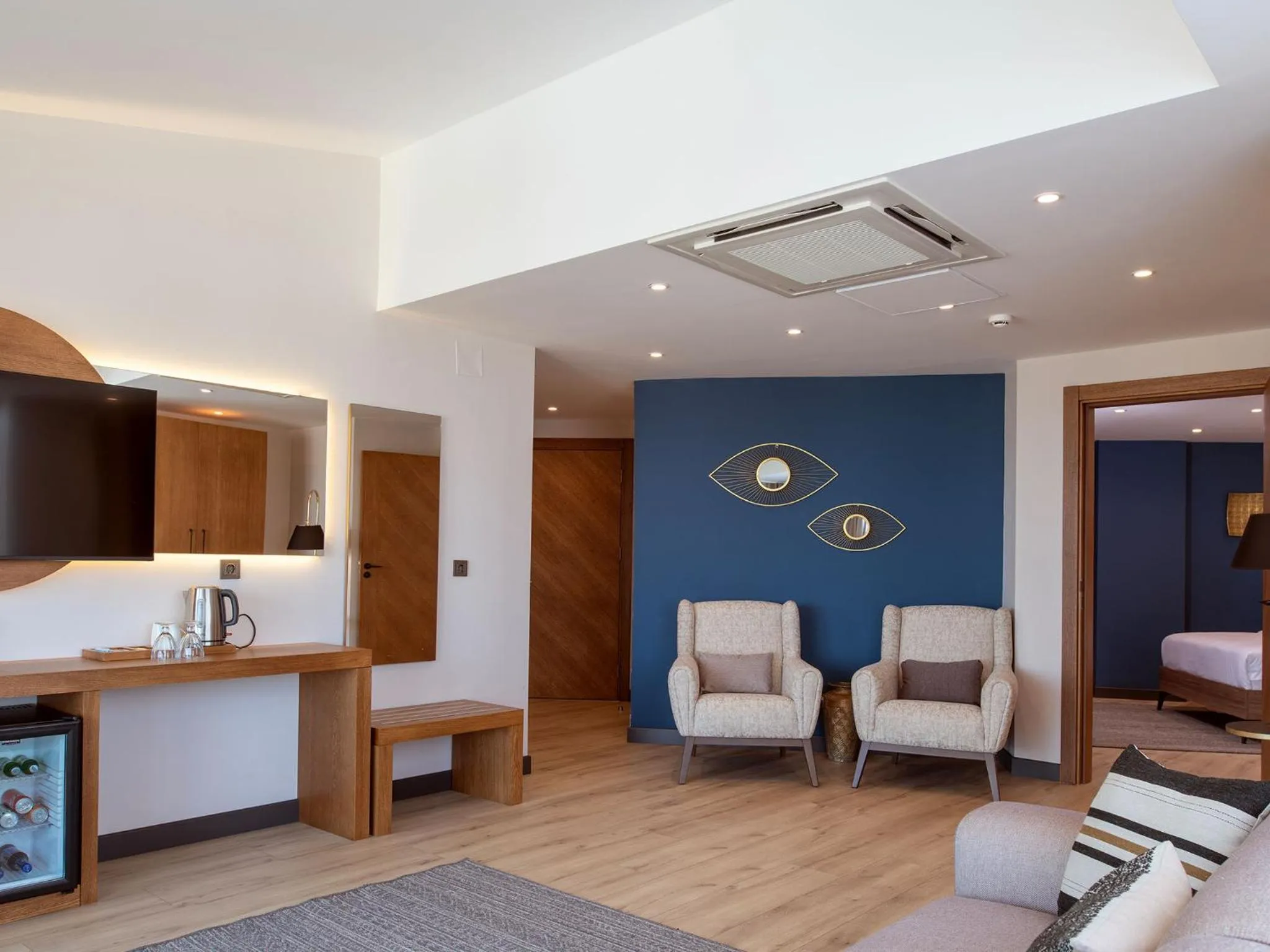 Seating area in Maison Vourla Hotel