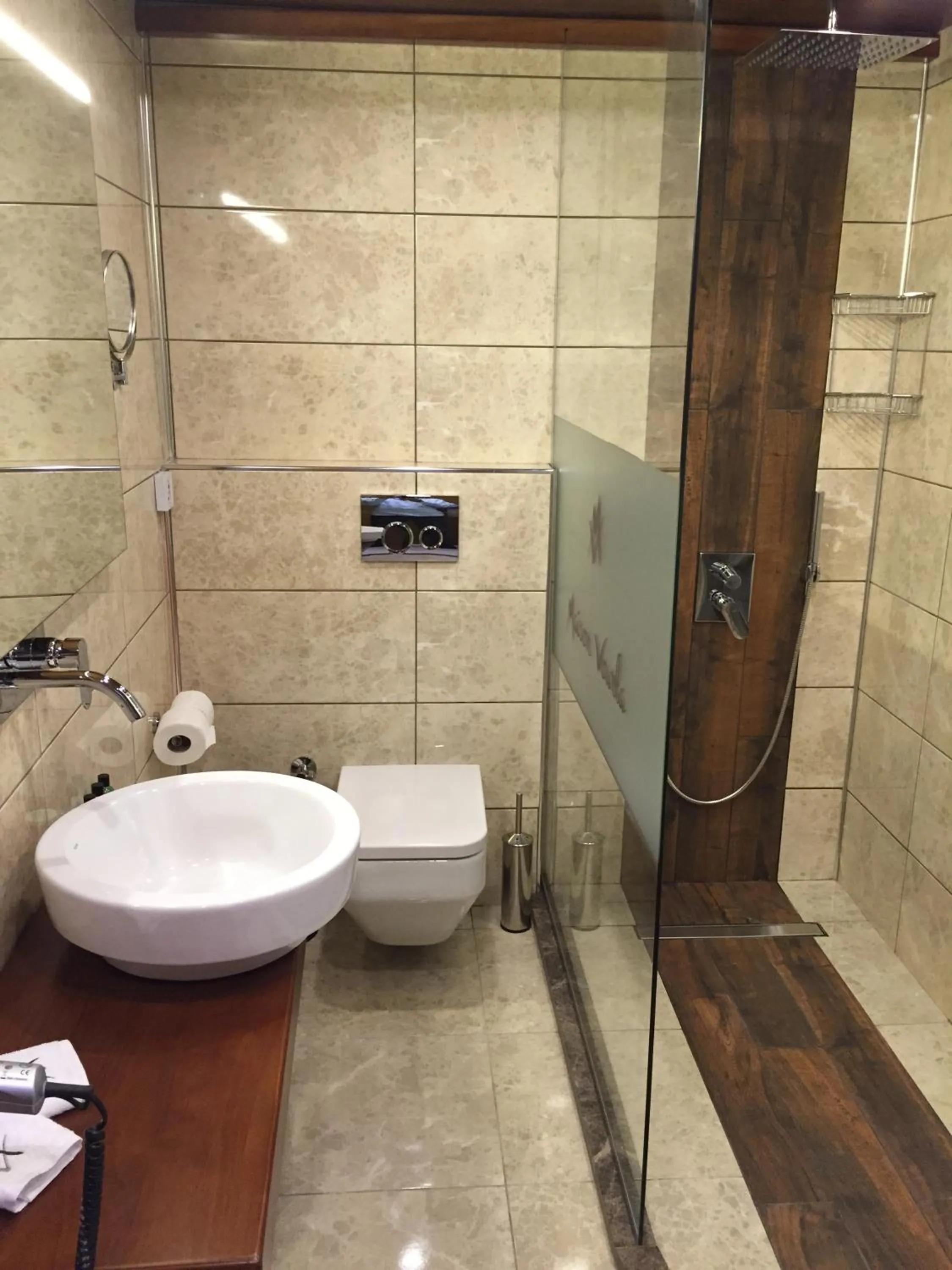 Bathroom in Maison Vourla Hotel