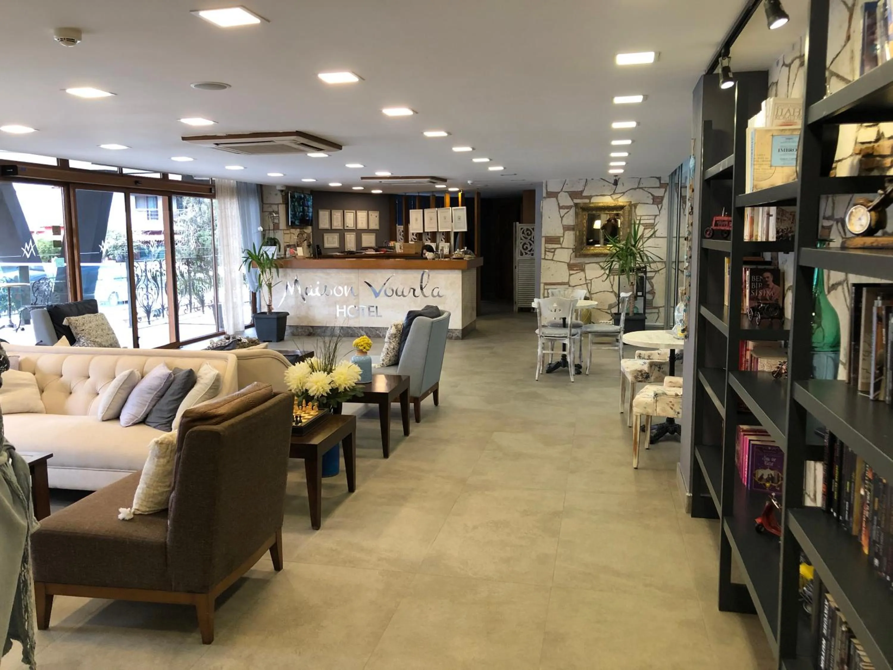 Lobby or reception in Maison Vourla Hotel