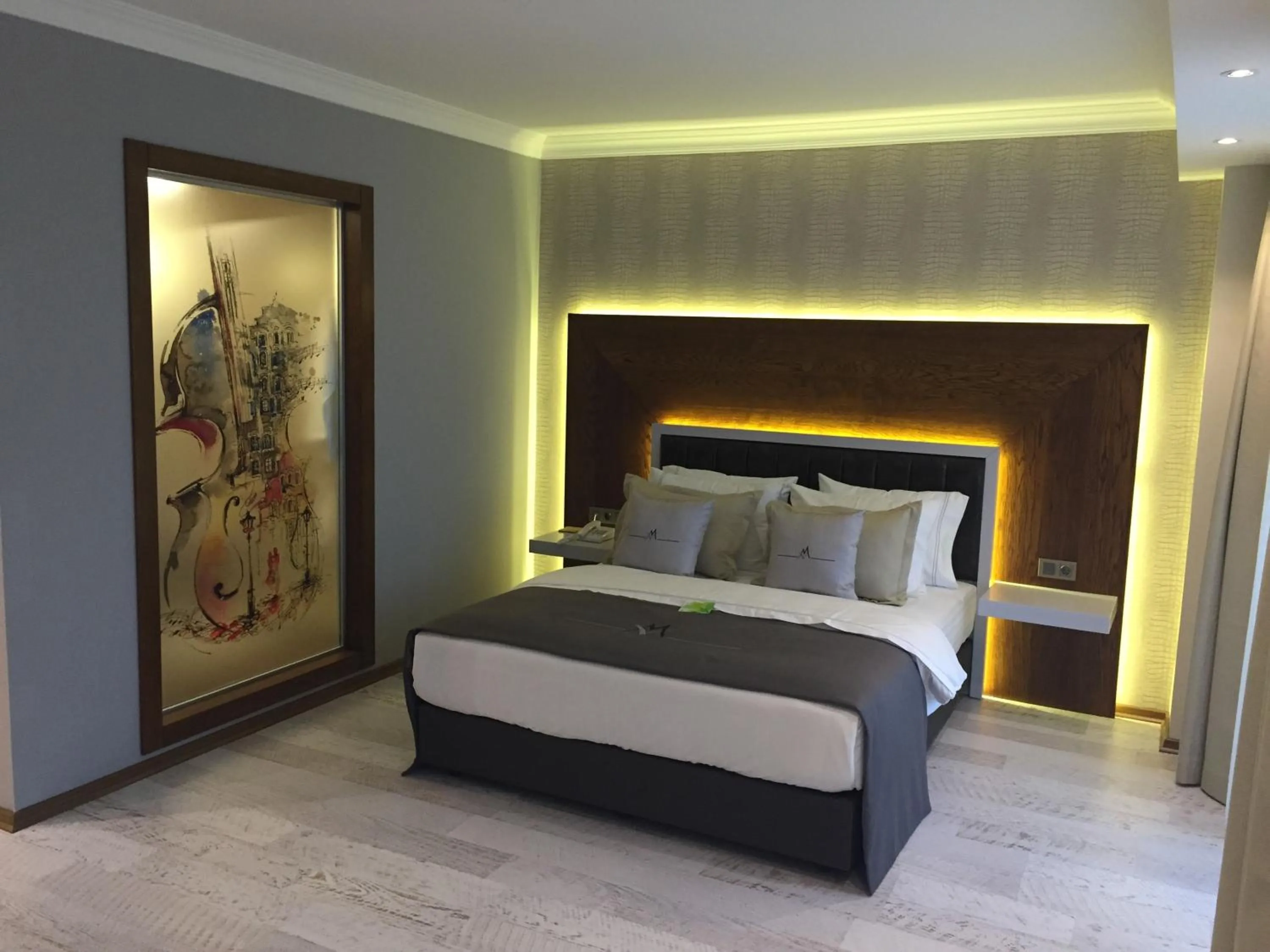 Bedroom, Bed in Maison Vourla Hotel