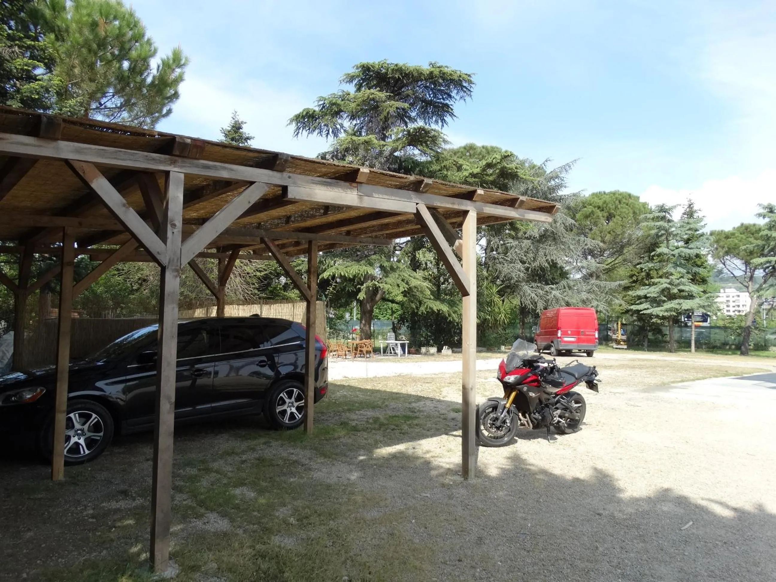 Facade/entrance in Villa del Parco