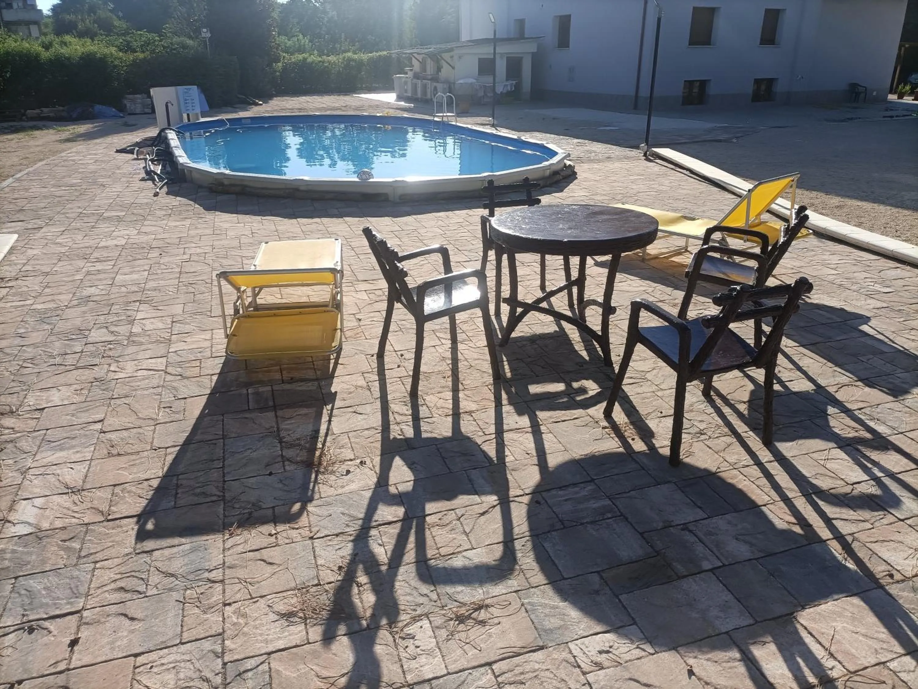 Pool view in Villa del Parco