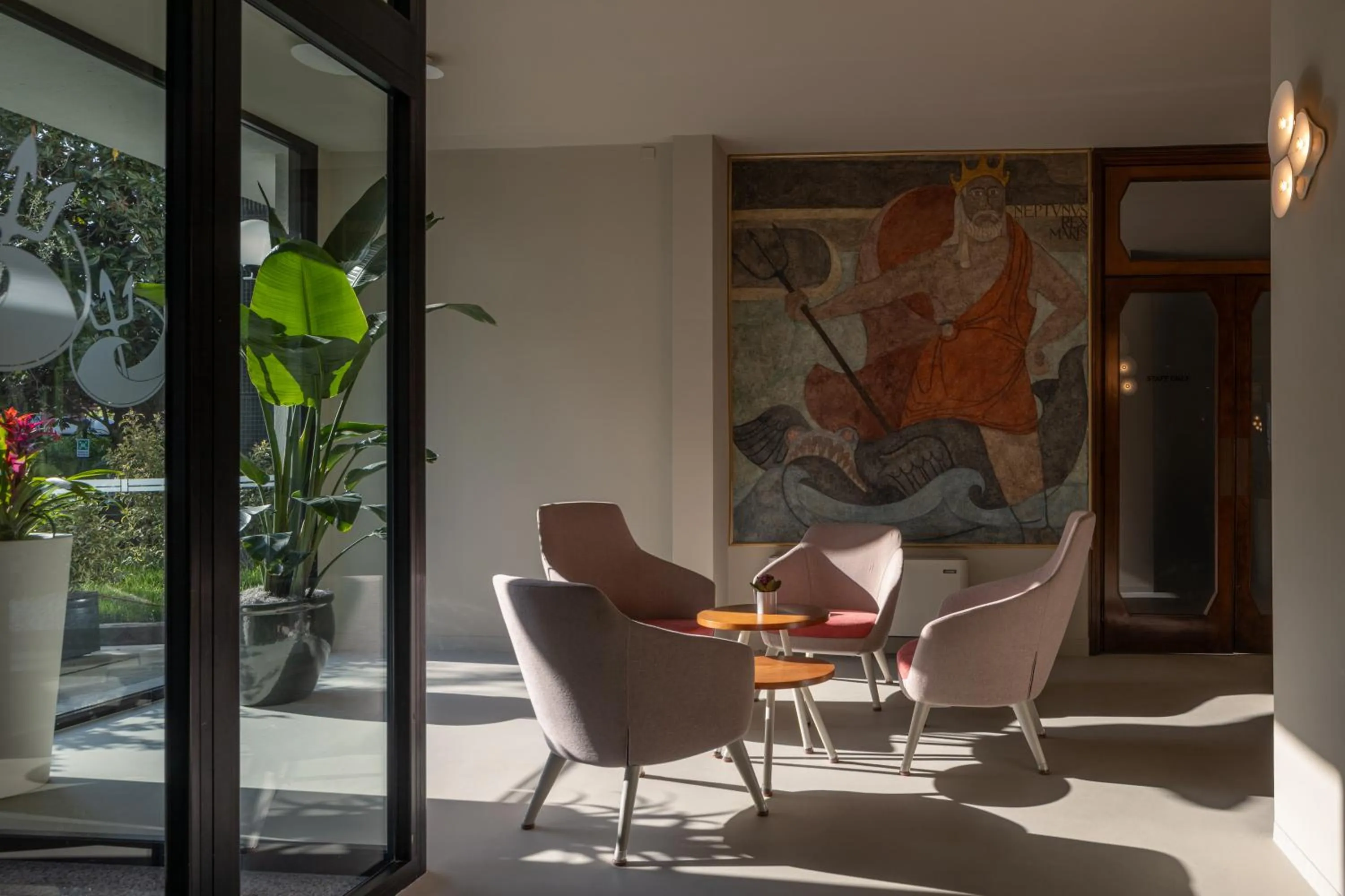 Lobby or reception in Hotel Nettuno