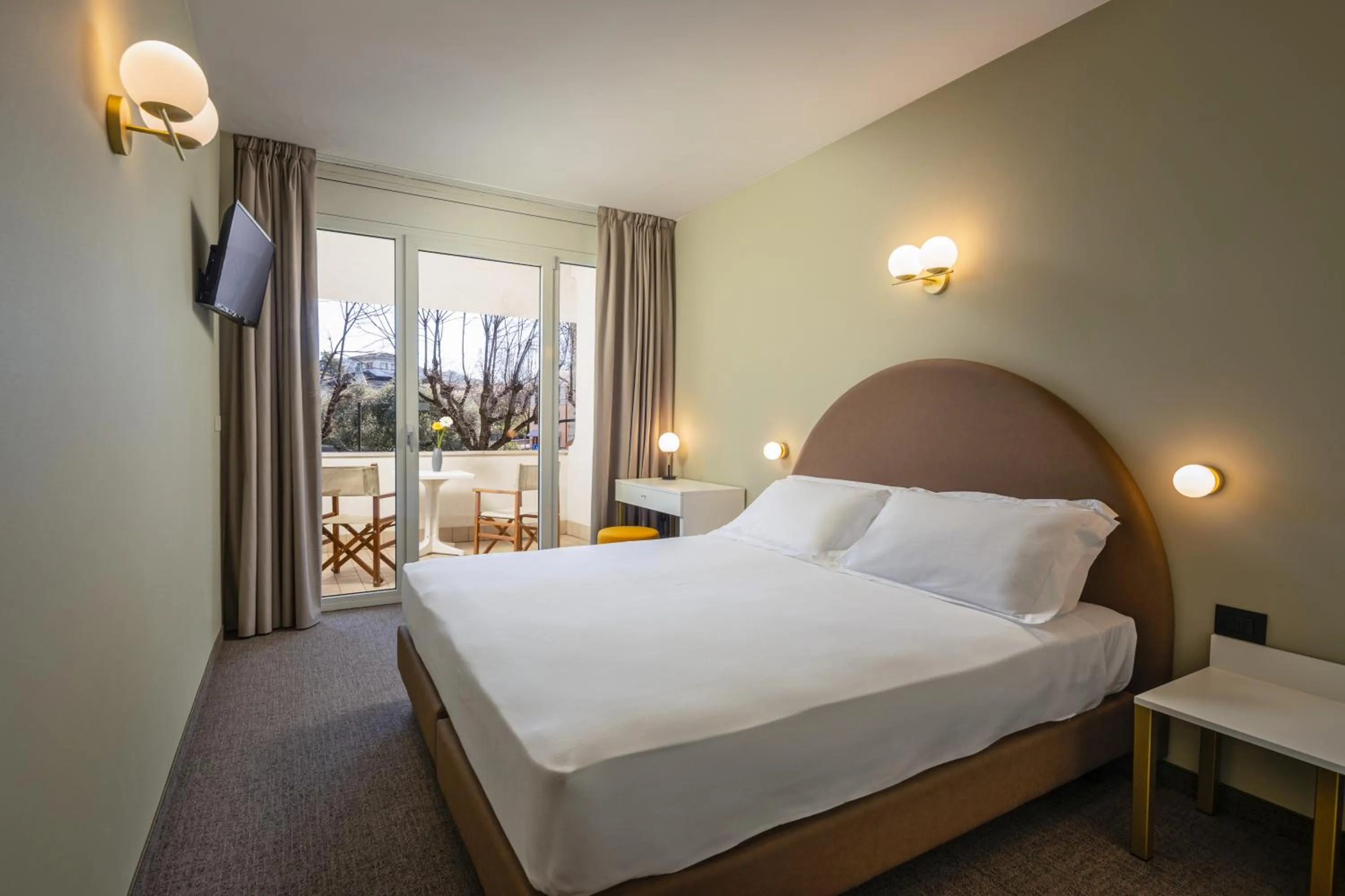 Bedroom, Bed in Hotel Nettuno