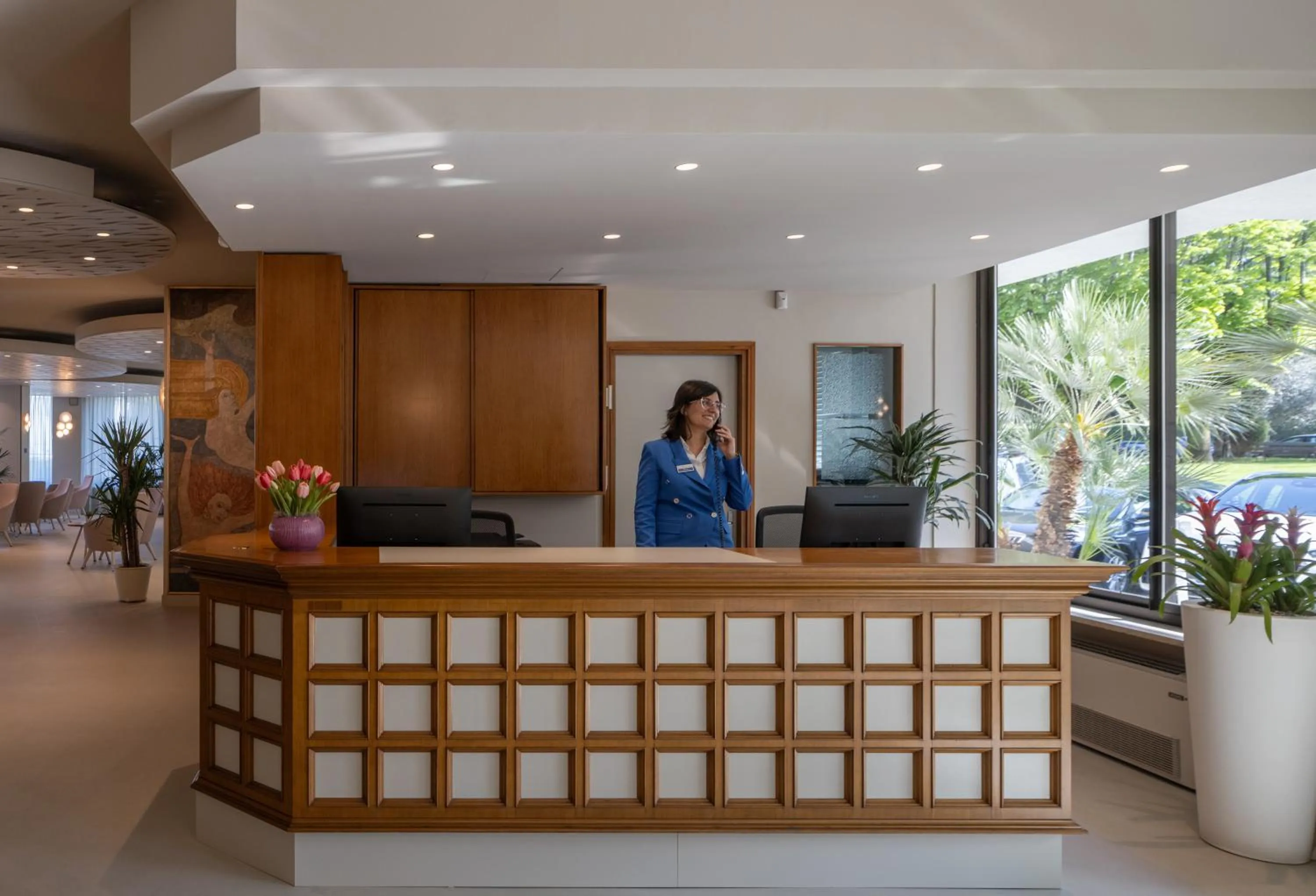 Lobby or reception in Hotel Nettuno