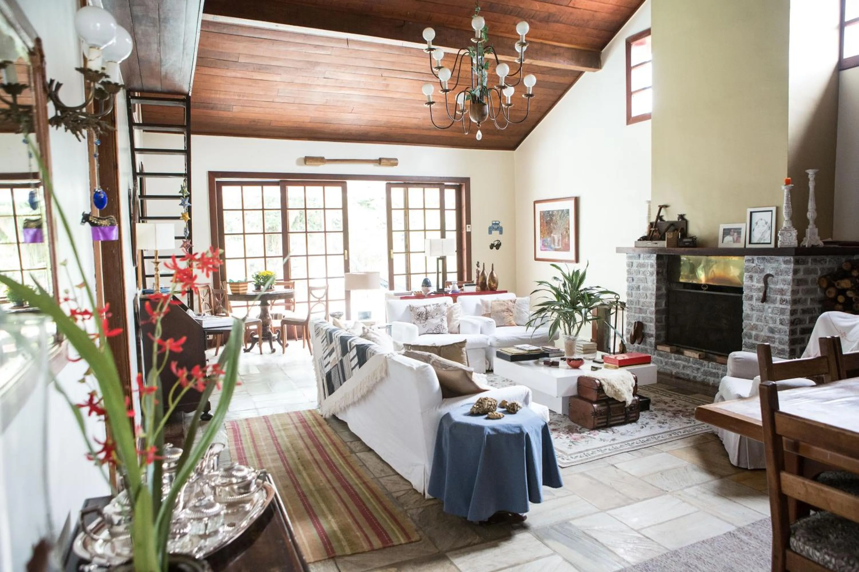 Lounge or bar in B & B Gourmet Itaipava
