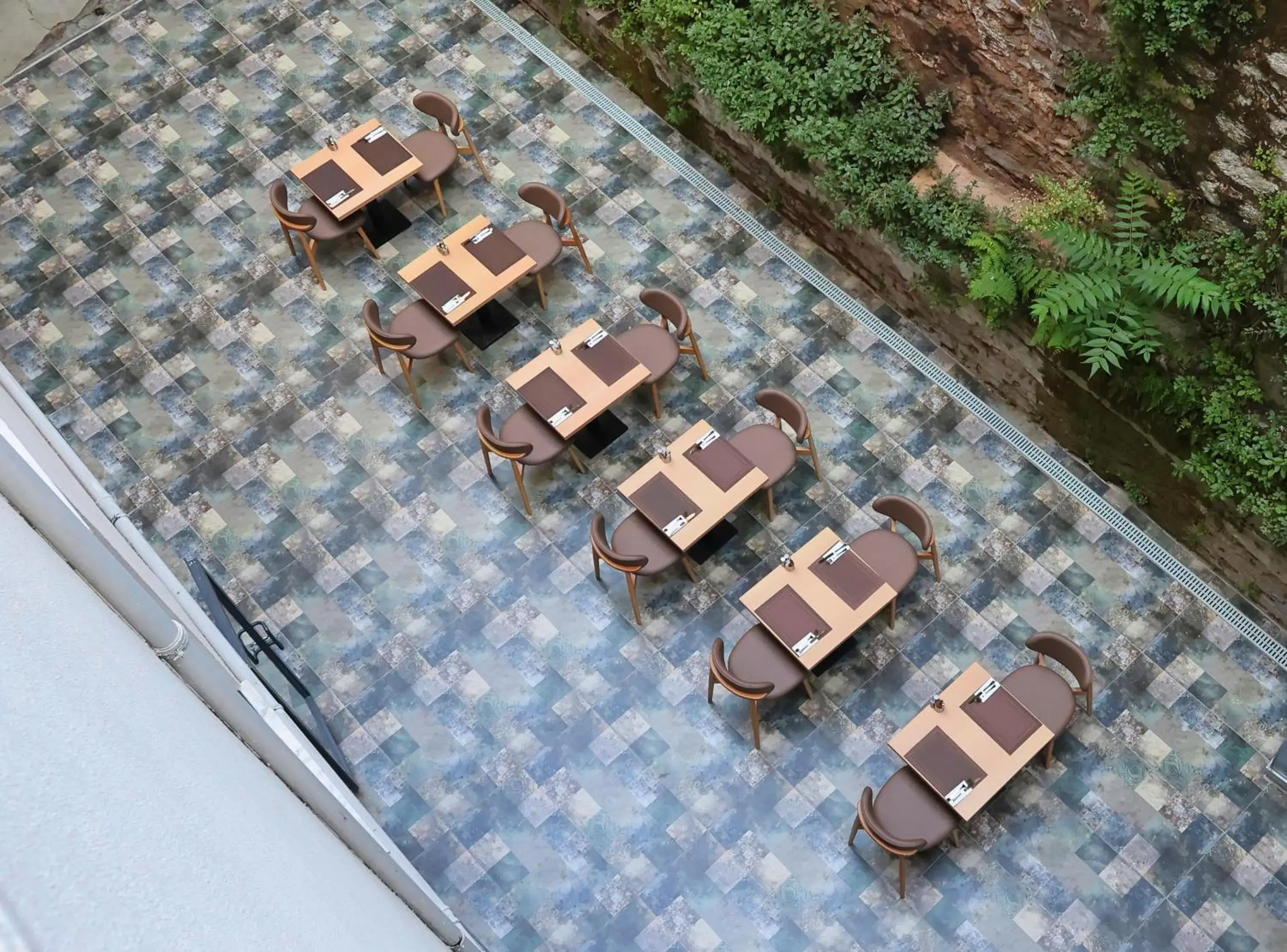 Garden view in The Galata Glory Hotel Garden view in The Galata Glory Hotel