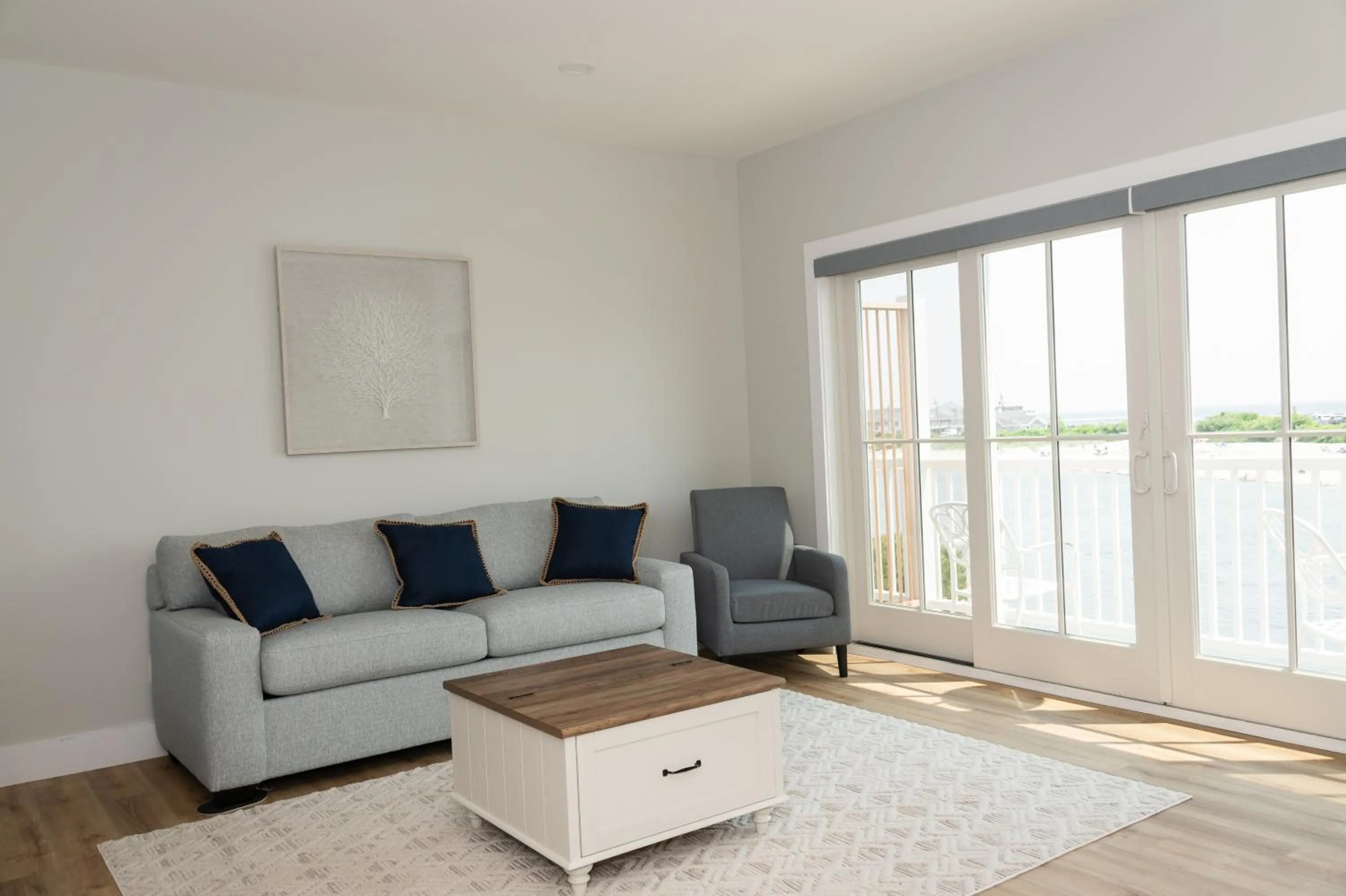 Seating area in Terrace By The Sea