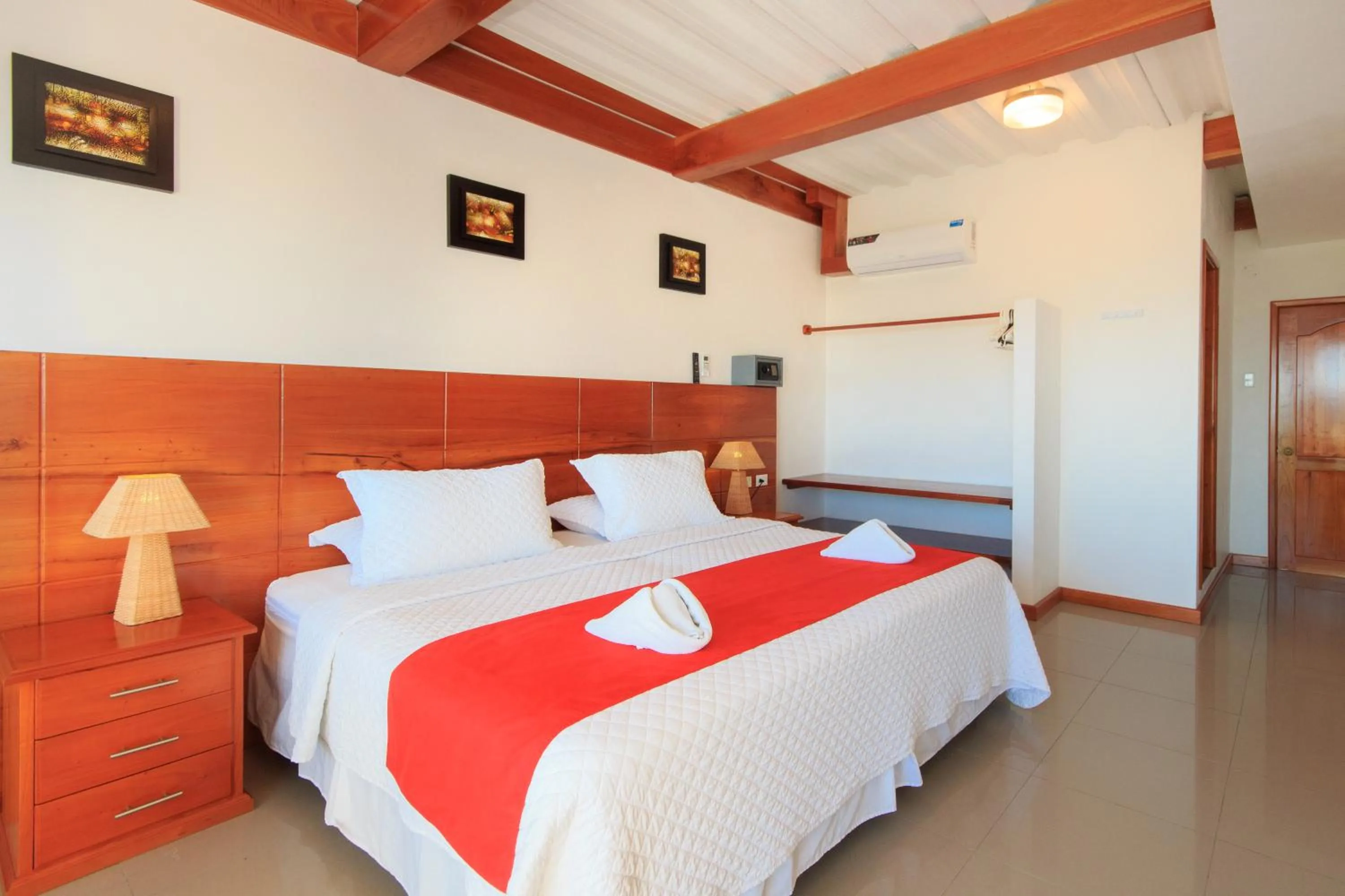 Bed in Hotel La Casa de Judy