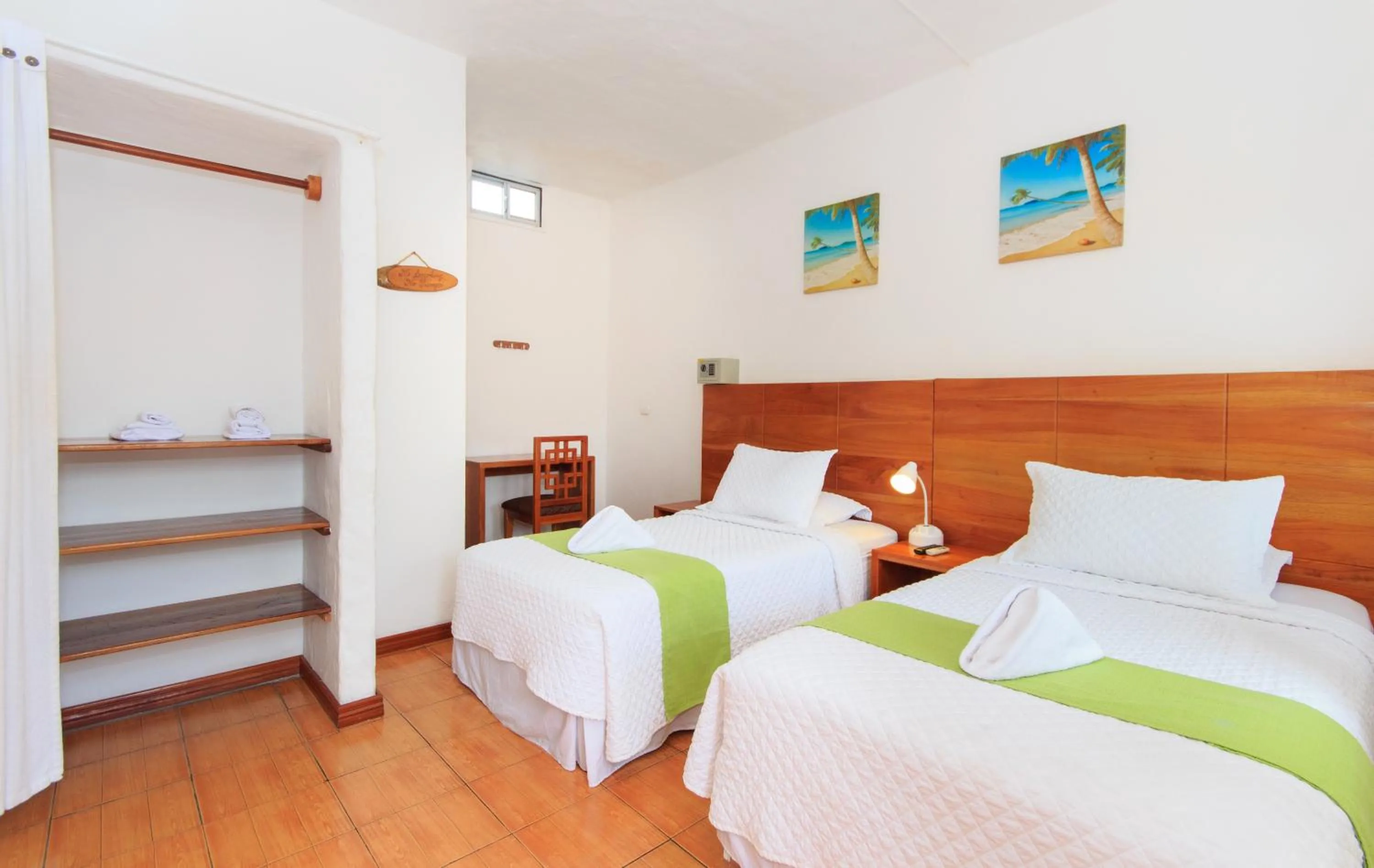 Bed in Hotel La Casa de Judy