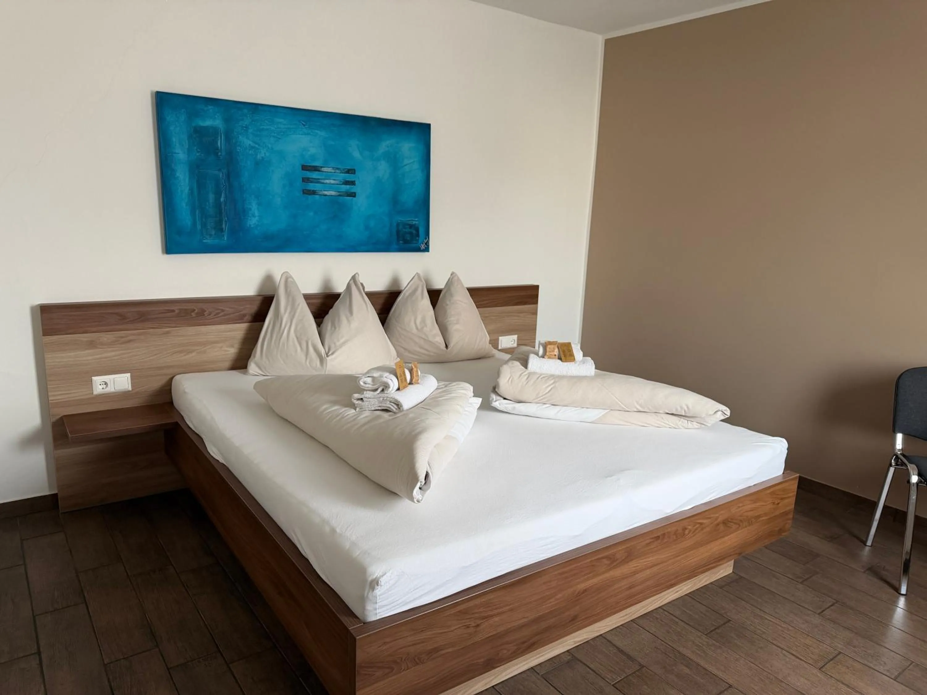Bedroom, Bed in Frühstückspension Wernberg