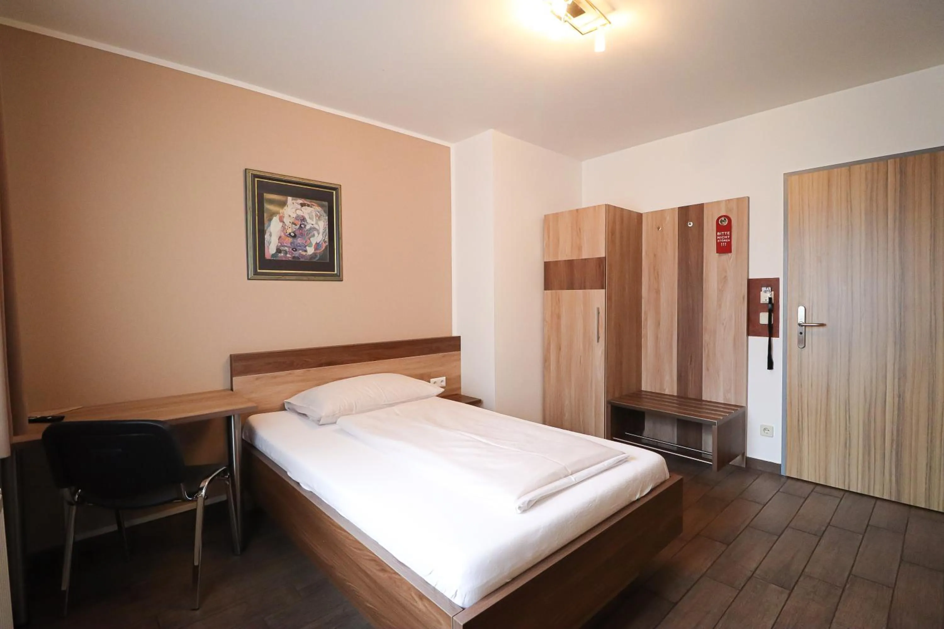 Bed in Frühstückspension Wernberg