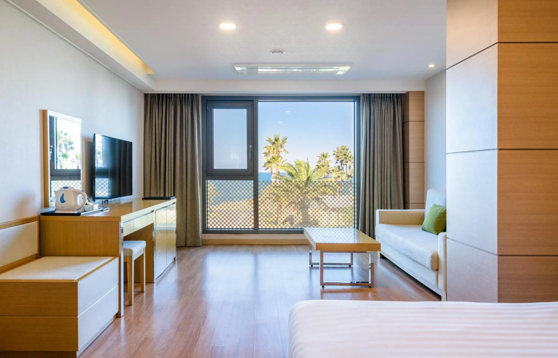 Bed in Uni Hotel Jeju