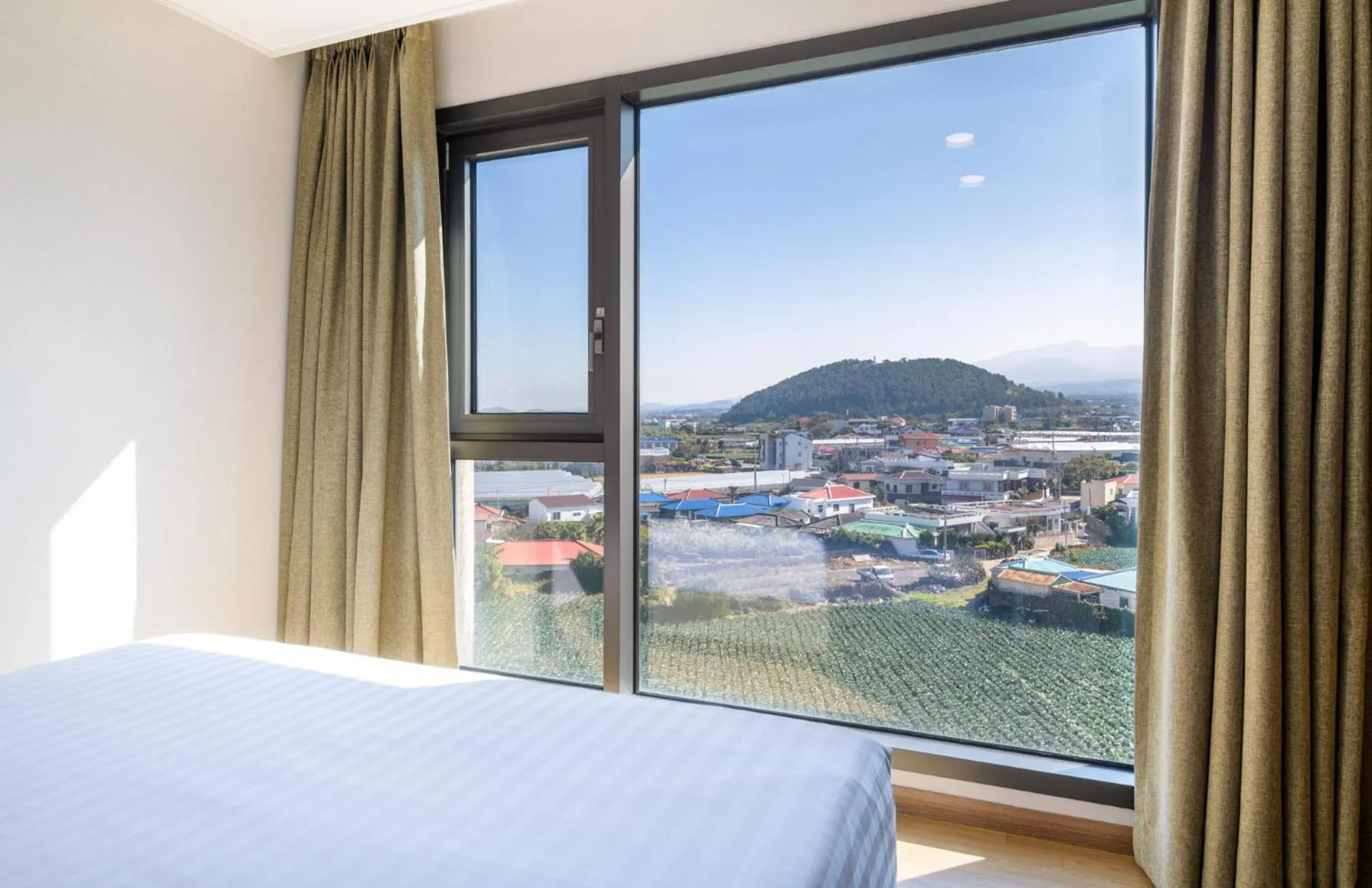 Bed in Uni Hotel Jeju