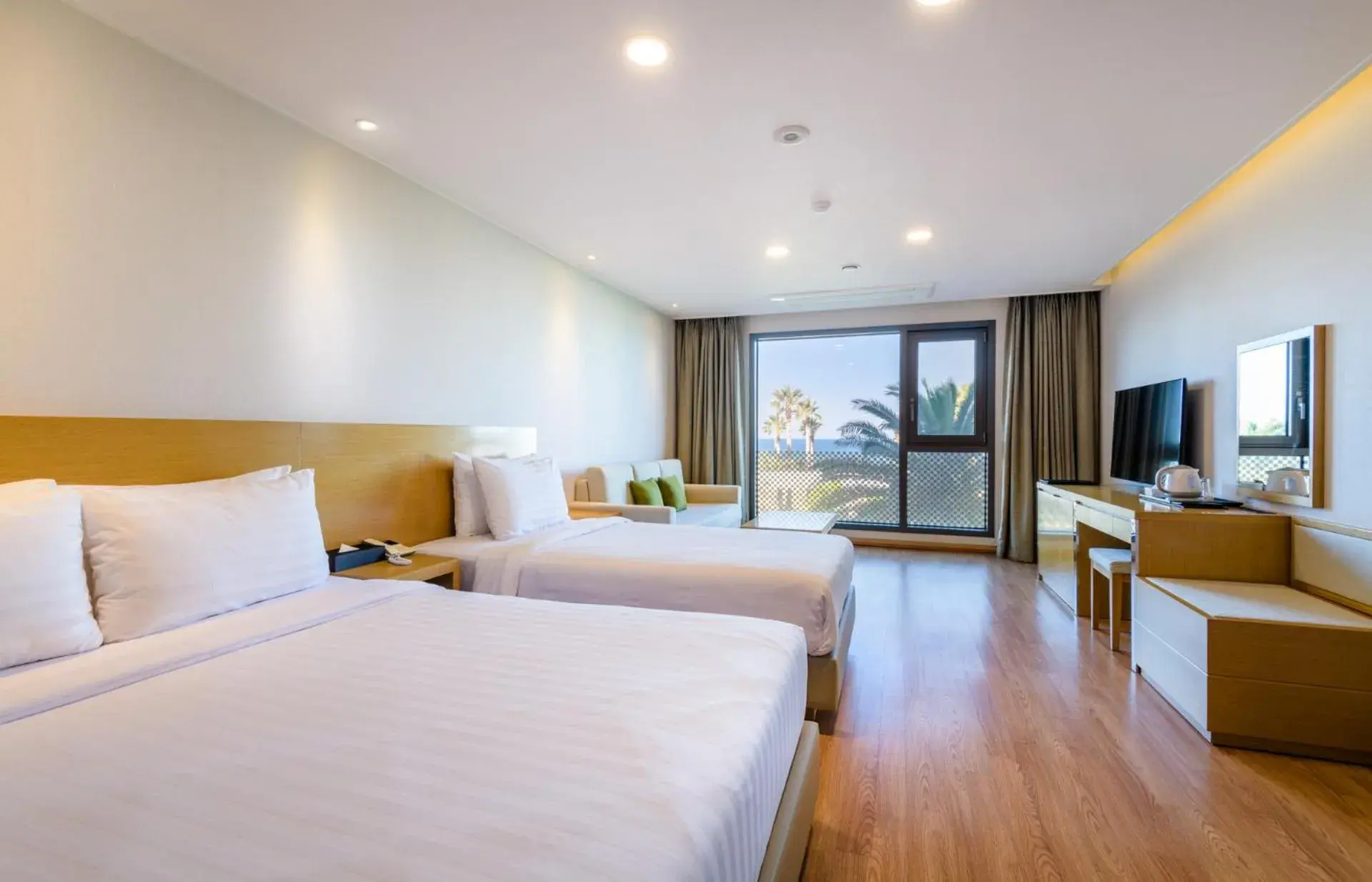 Bed in Uni Hotel Jeju Bed in Uni Hotel Jeju