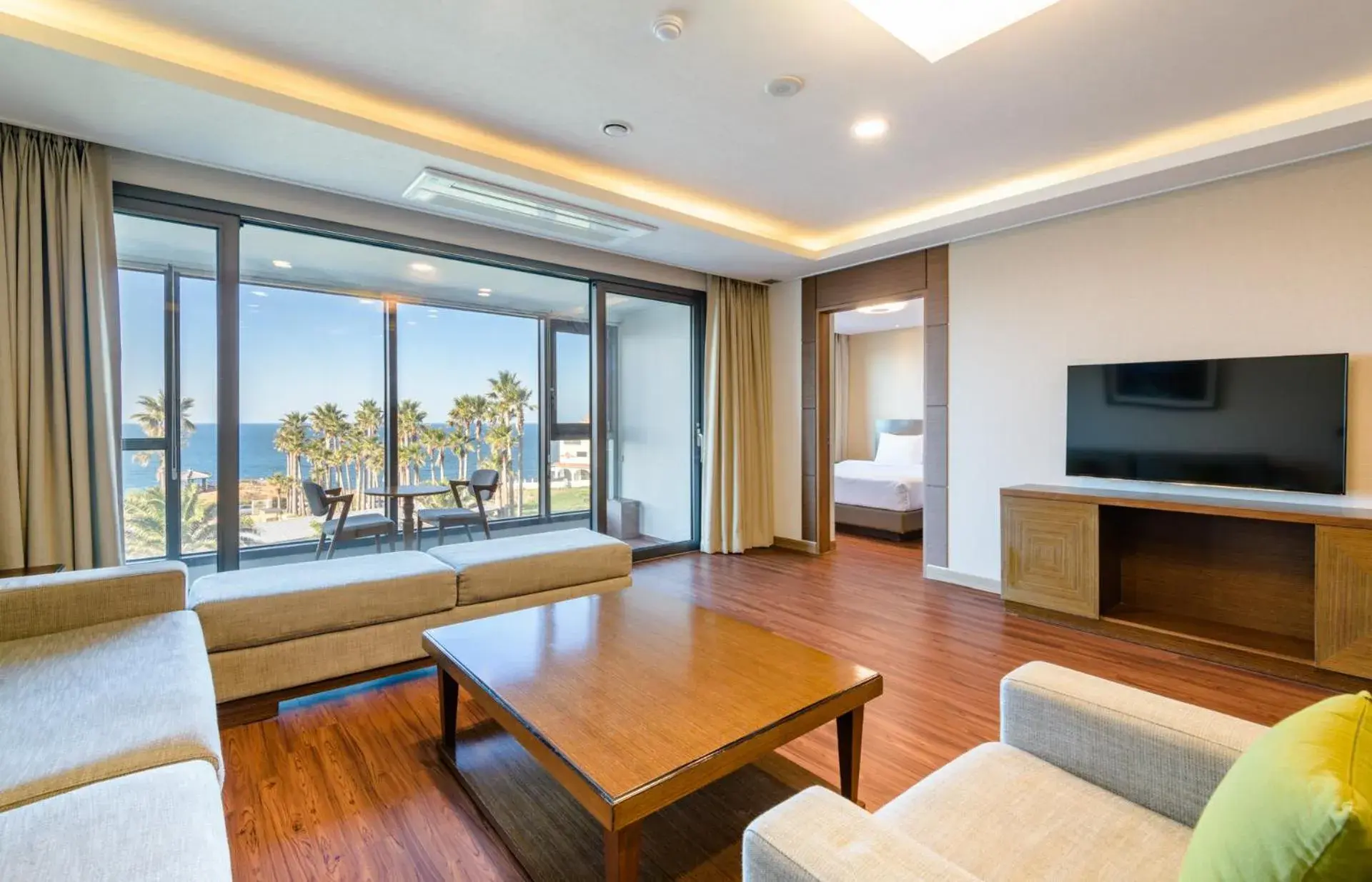 Bed in Uni Hotel Jeju Bed in Uni Hotel Jeju