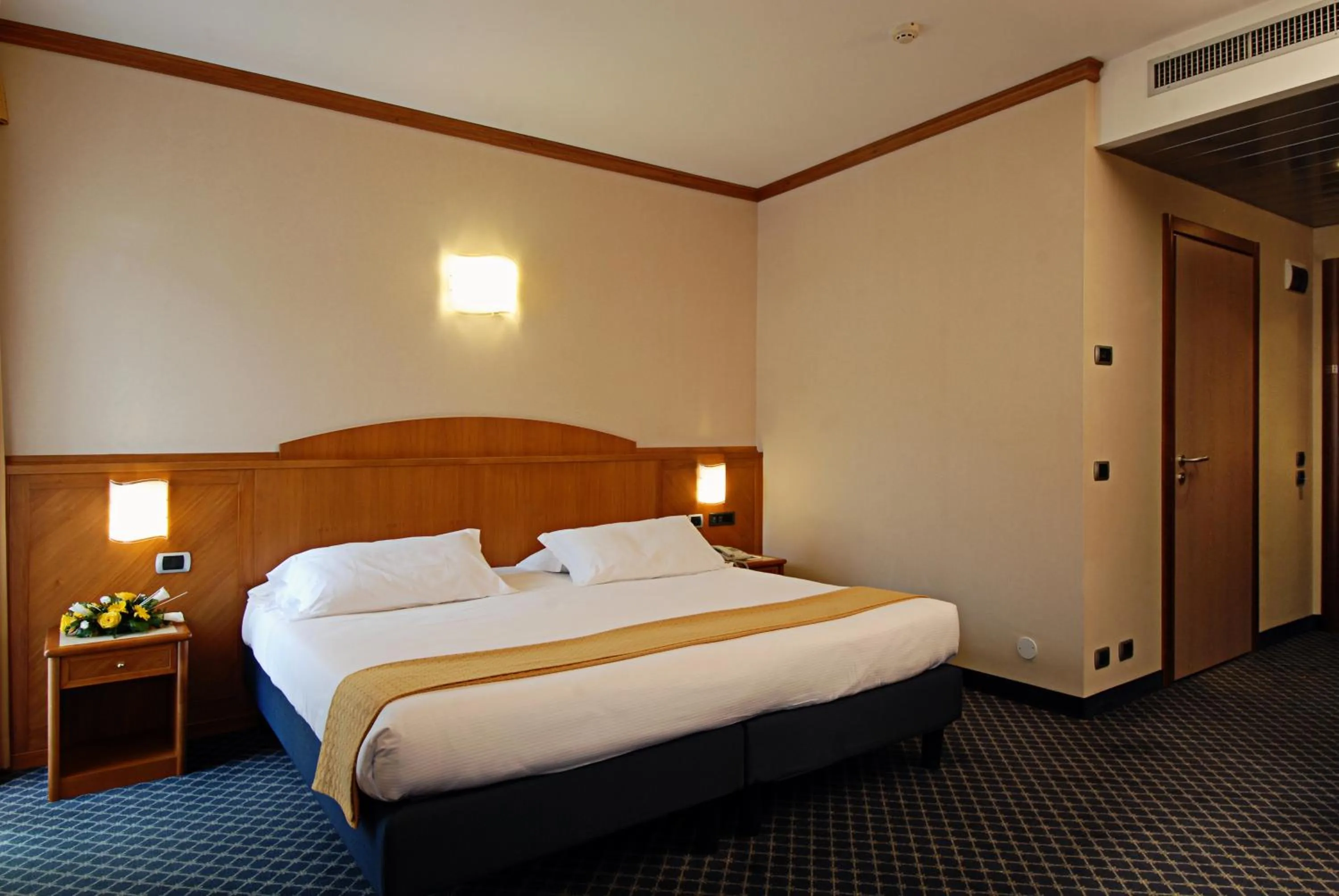 Bed in Hotel Sportsman