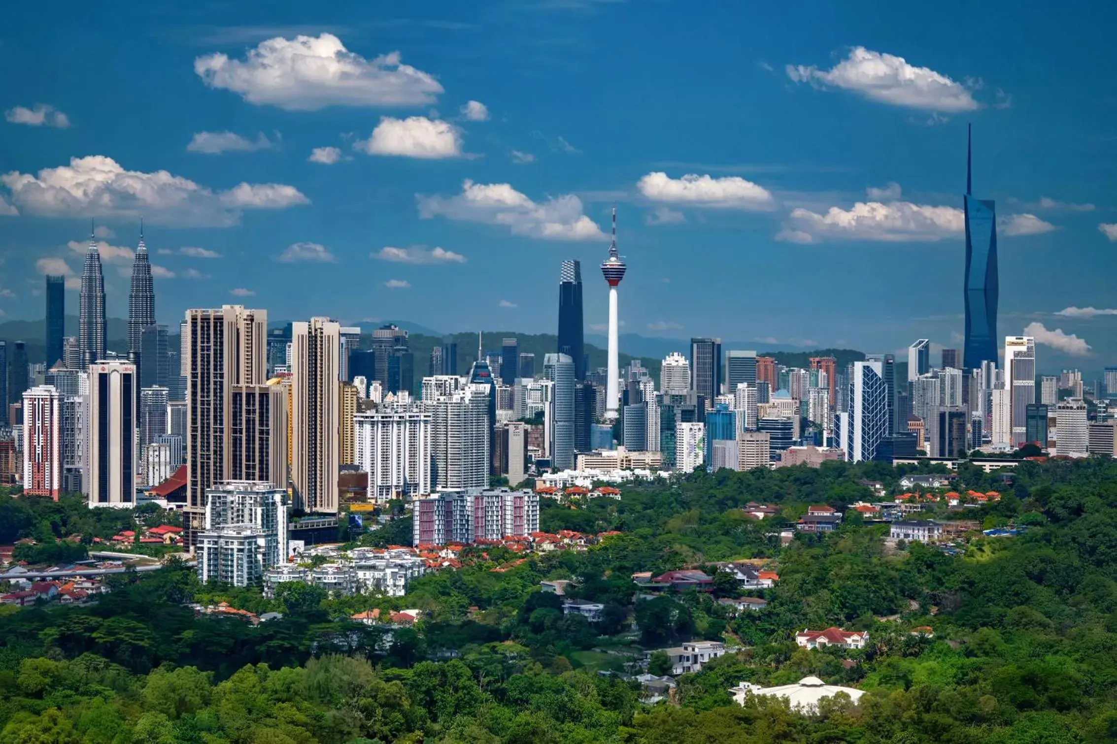 City view in Hyatt Regency Kuala Lumpur at KL Midtown City view in Hyatt Regency Kuala Lumpur at KL Midtown