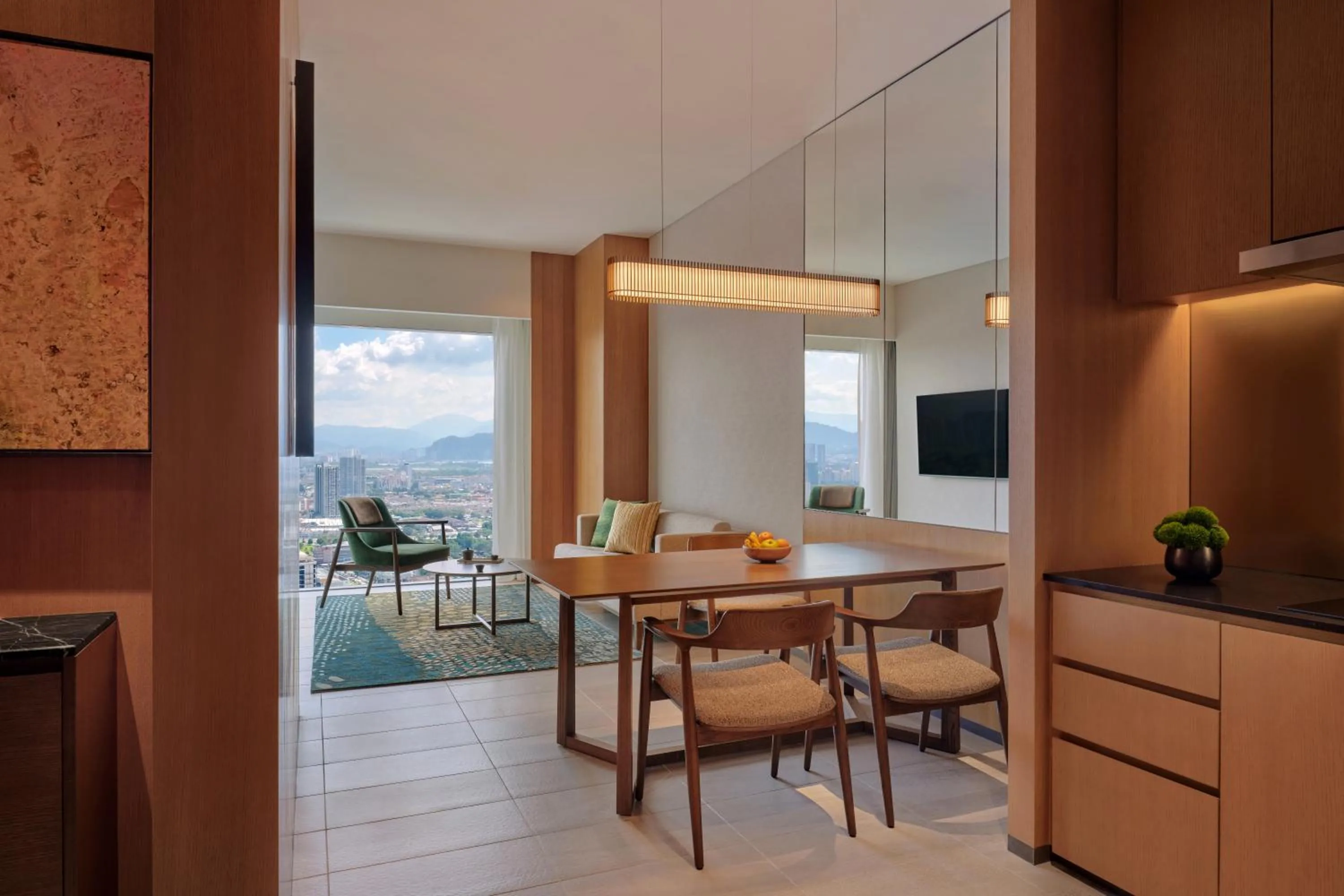 Living room in Hyatt Regency Kuala Lumpur at KL Midtown