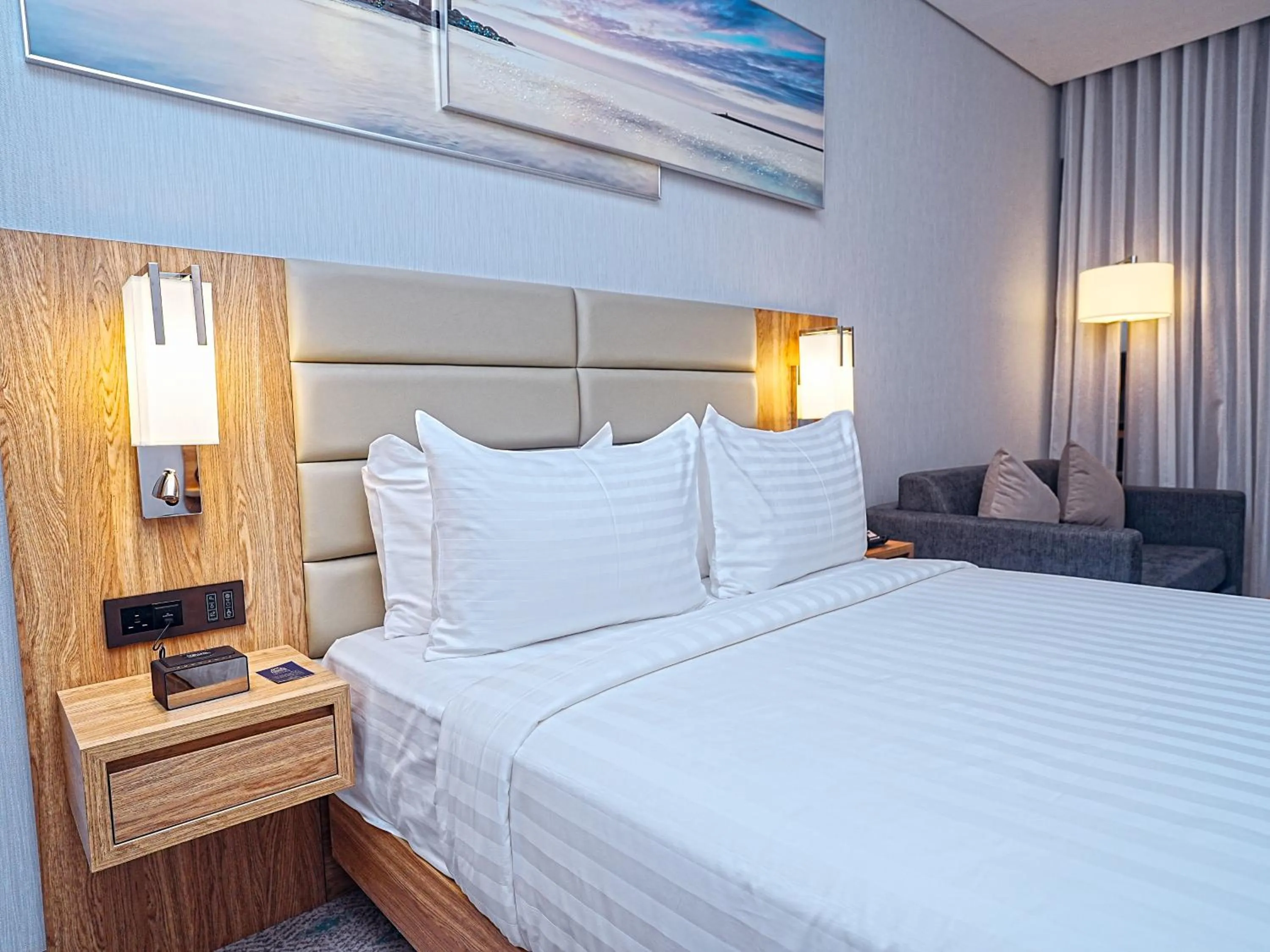 Bed in Casa Diora Hotel Al Rawdah