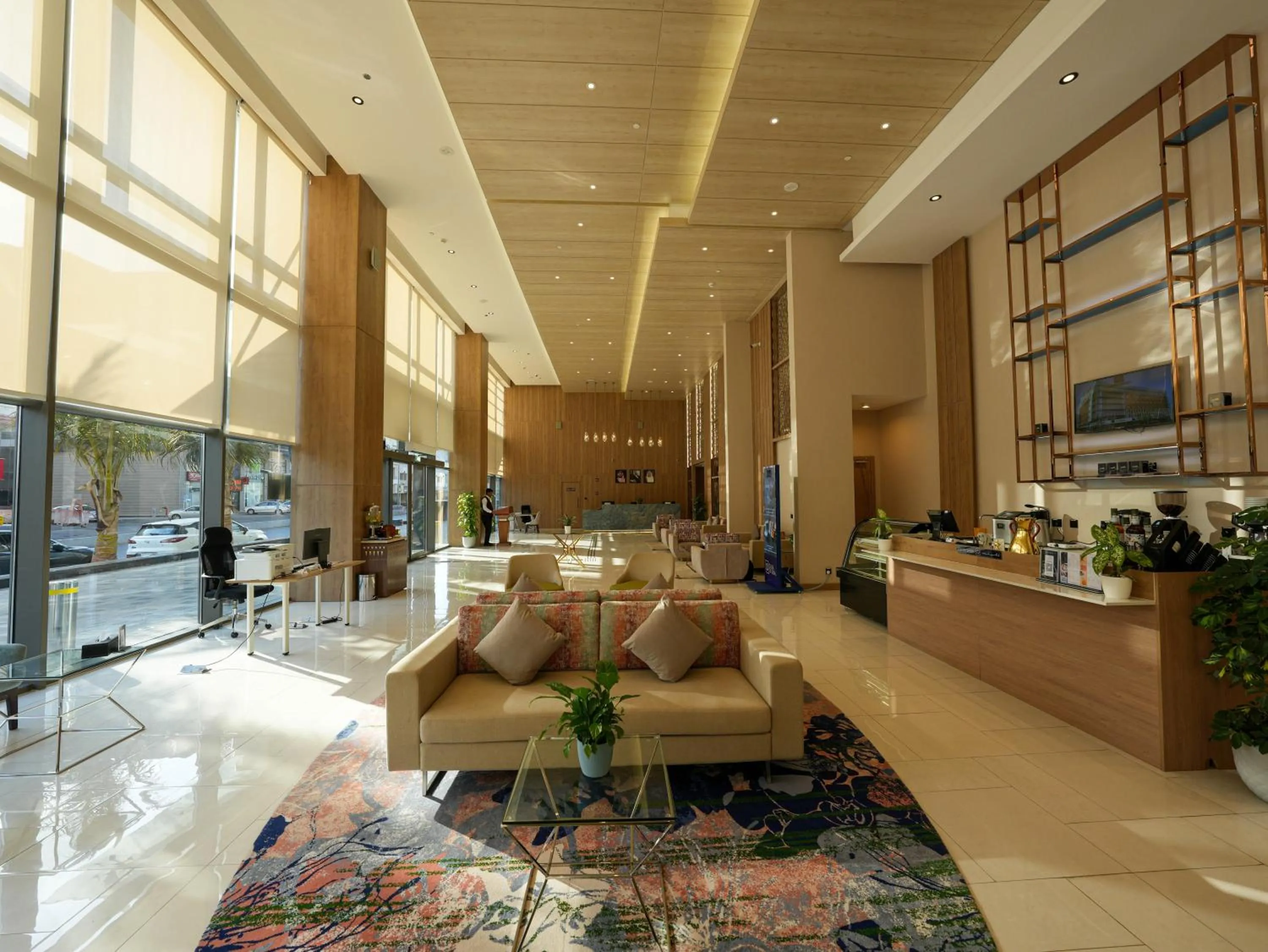 Lobby or reception in Casa Diora Hotel Al Rawdah