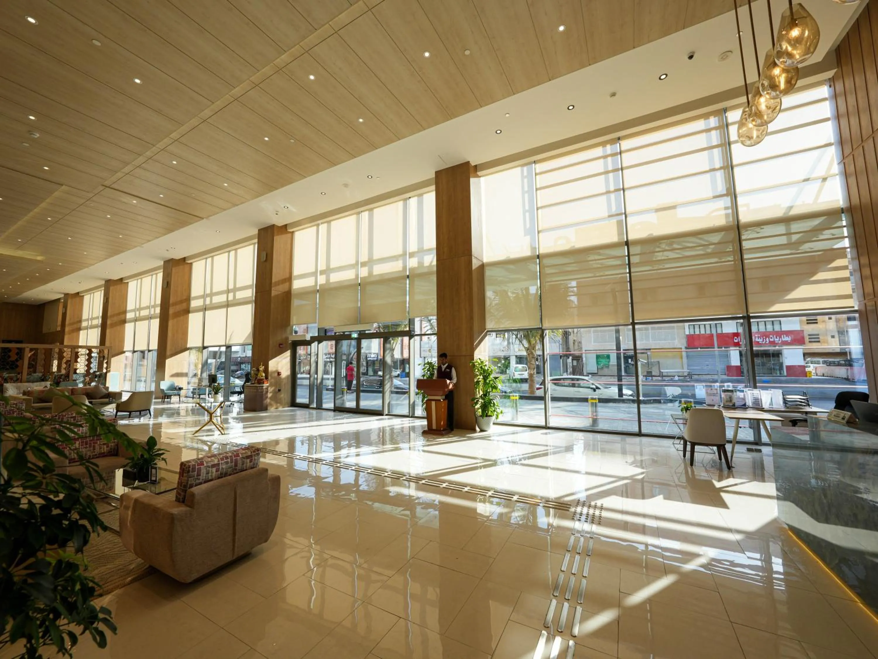 Lobby or reception in Casa Diora Hotel Al Rawdah