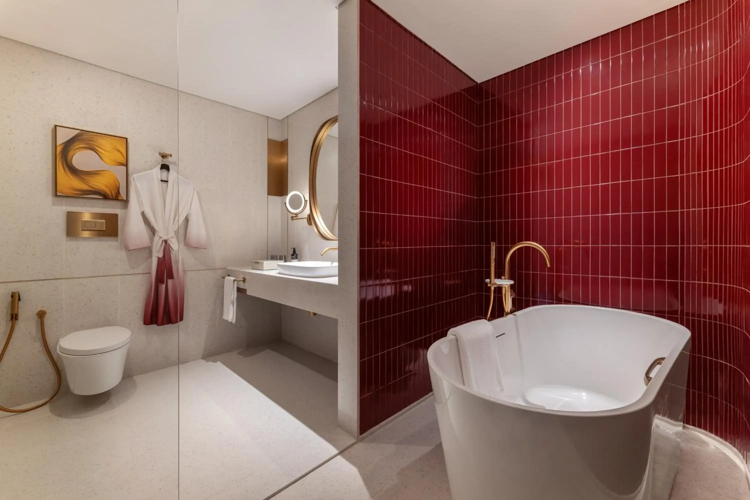 Bathroom in Kimpton Naluria Kuala Lumpur by IHG Bathroom in Kimpton Naluria Kuala Lumpur by IHG