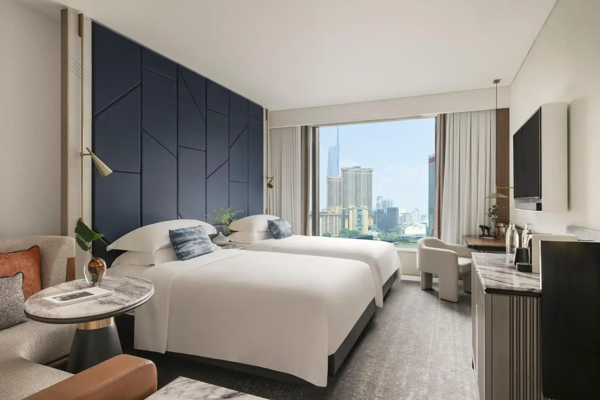 Premium Twin Room with Golf Course View in Kimpton Naluria Kuala Lumpur by IHG Premium Twin Room with Golf Course View in Kimpton Naluria Kuala Lumpur by IHG