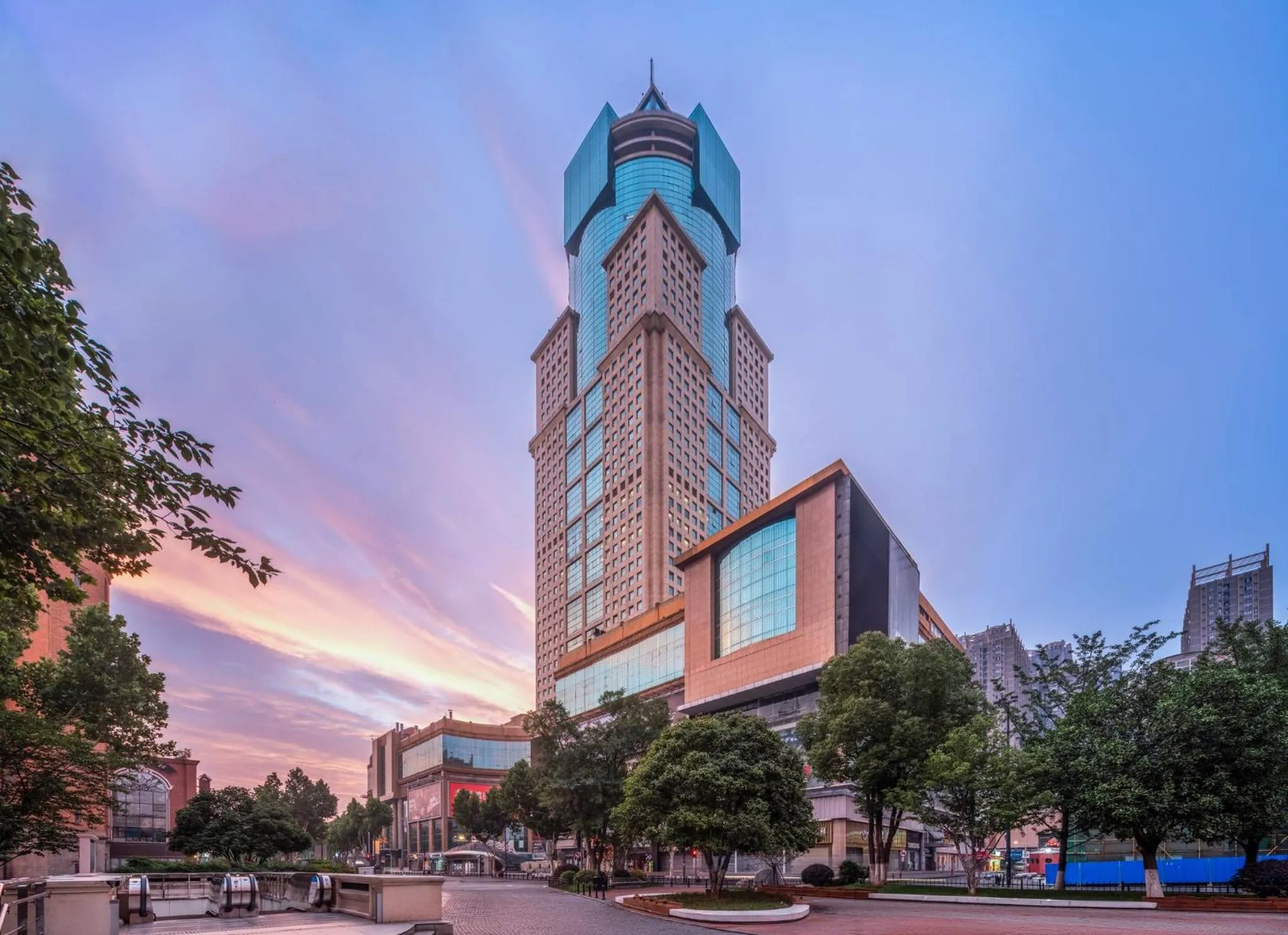 Property building in Holiday Inn Express Wuhan Jianghan Road by IHG