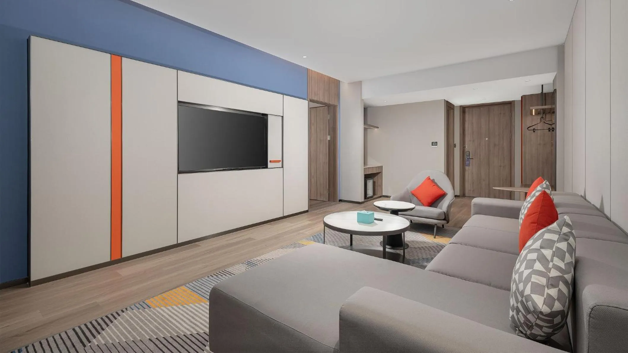 Photo of the whole room in Holiday Inn Express Xi'an Caotang Technology Park by IHG