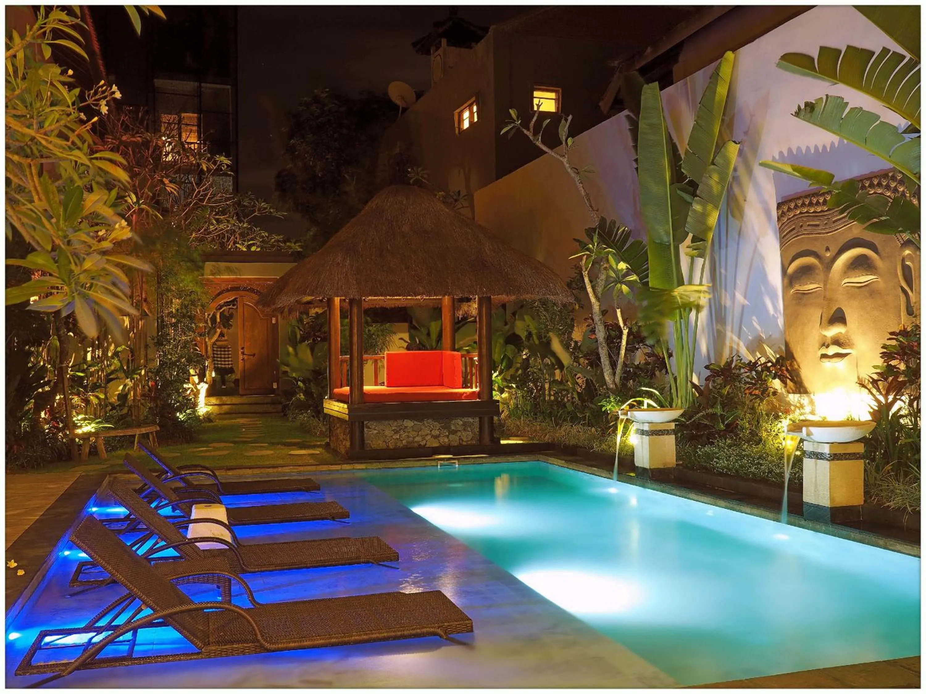 Patio in The Secret Villas